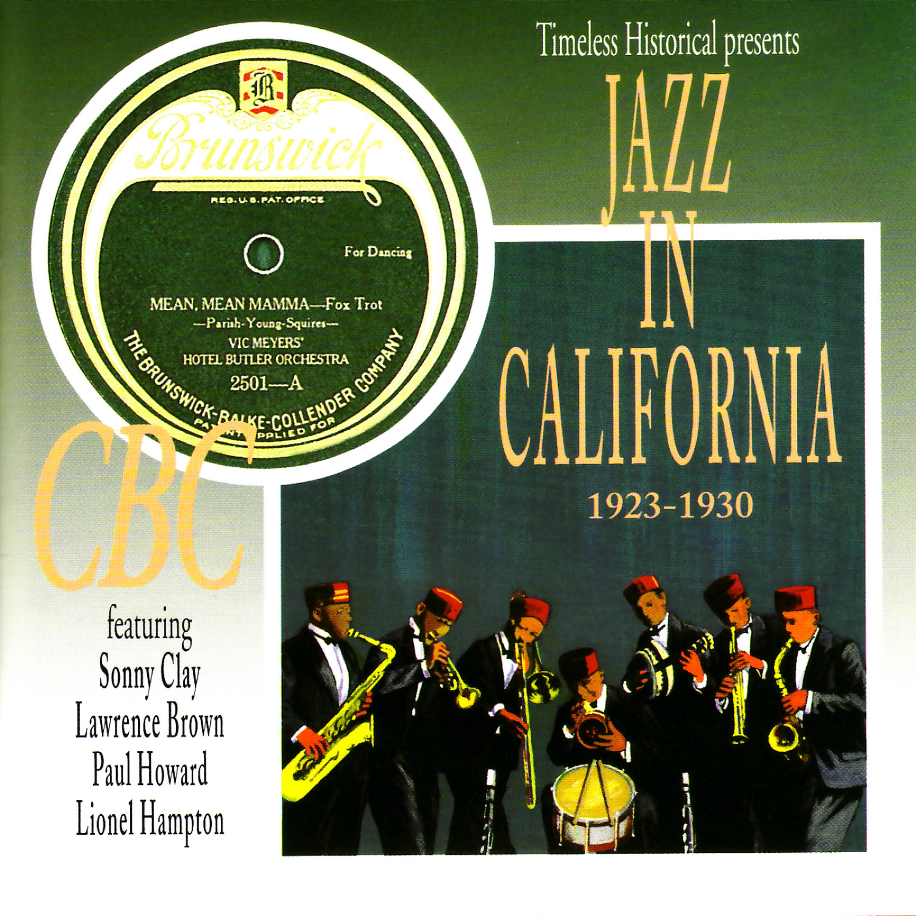 Постер альбома Jazz in California 1923-1930