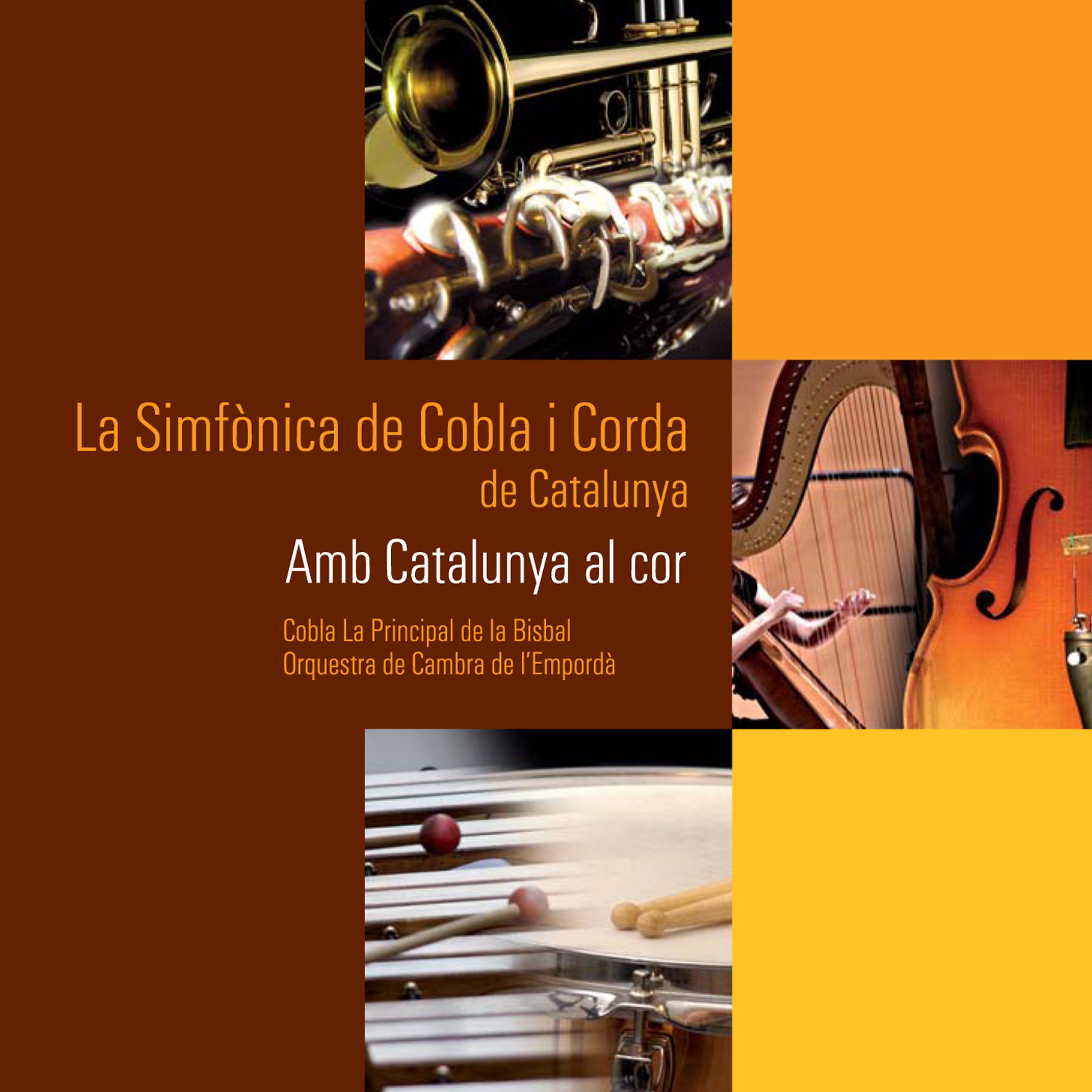 Постер альбома La Simfònica De Cobla i Corda - Amb Catalunya Al Cor