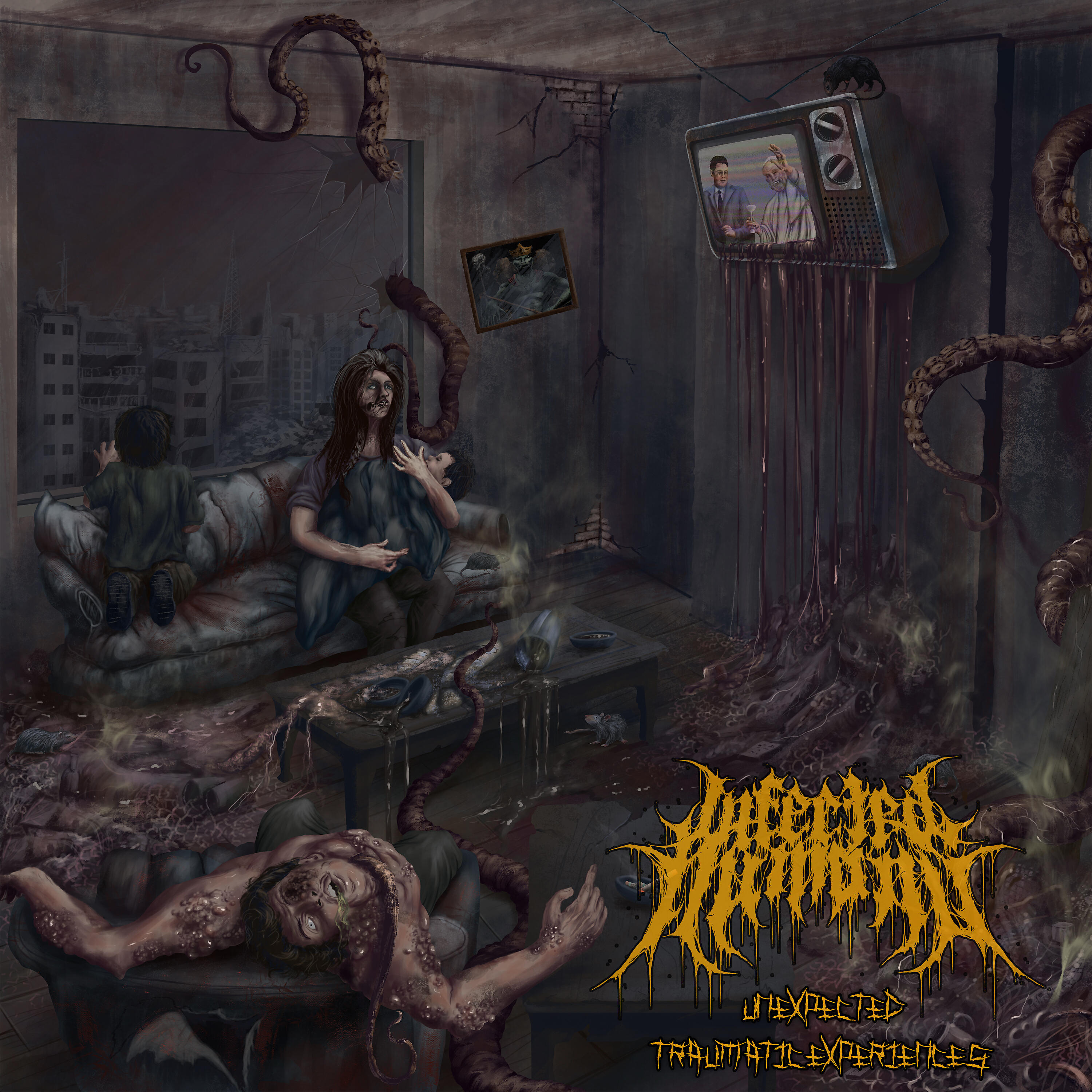 Infected Humans - Calcining Human Flesh