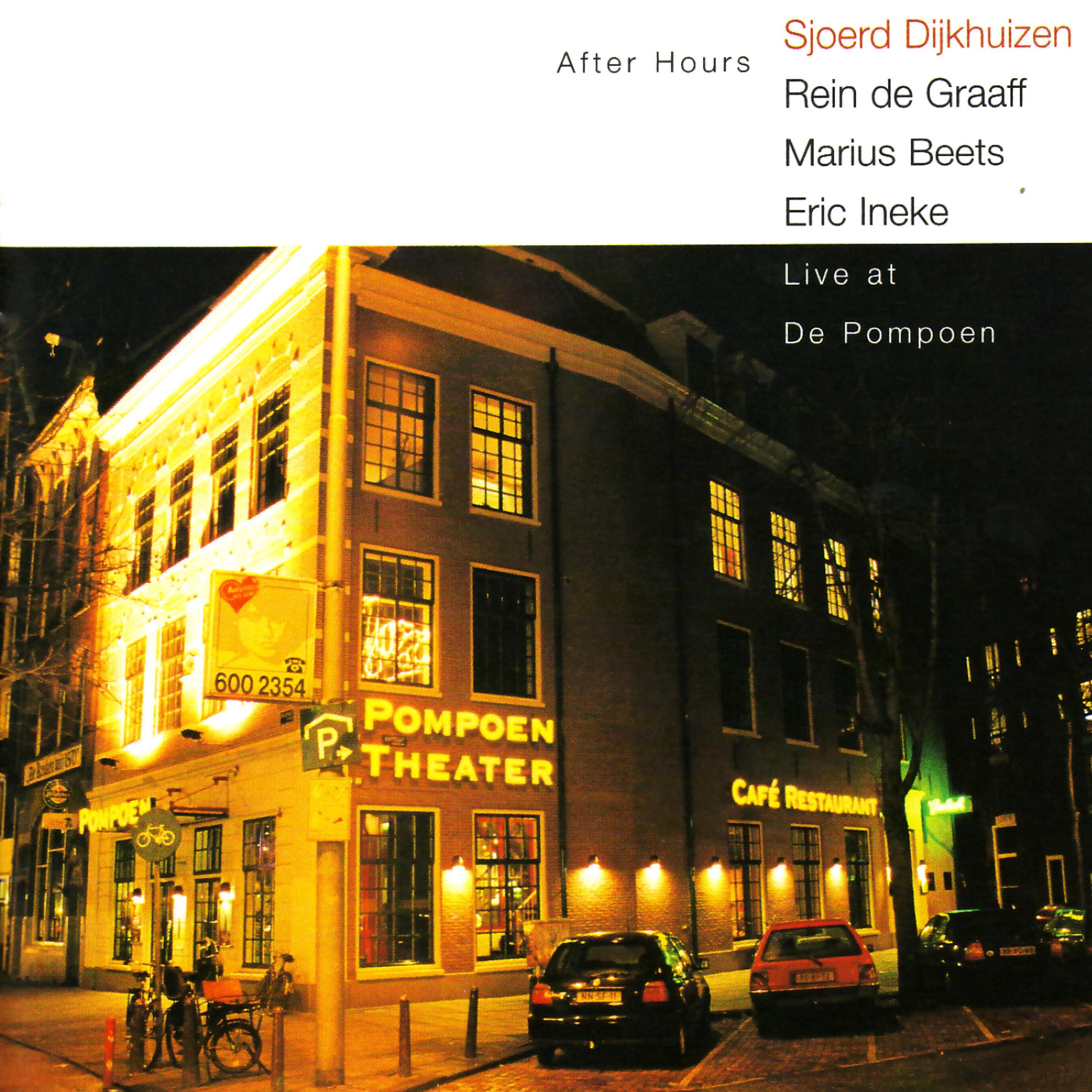 Постер альбома After Hours - Live at De Pompoen