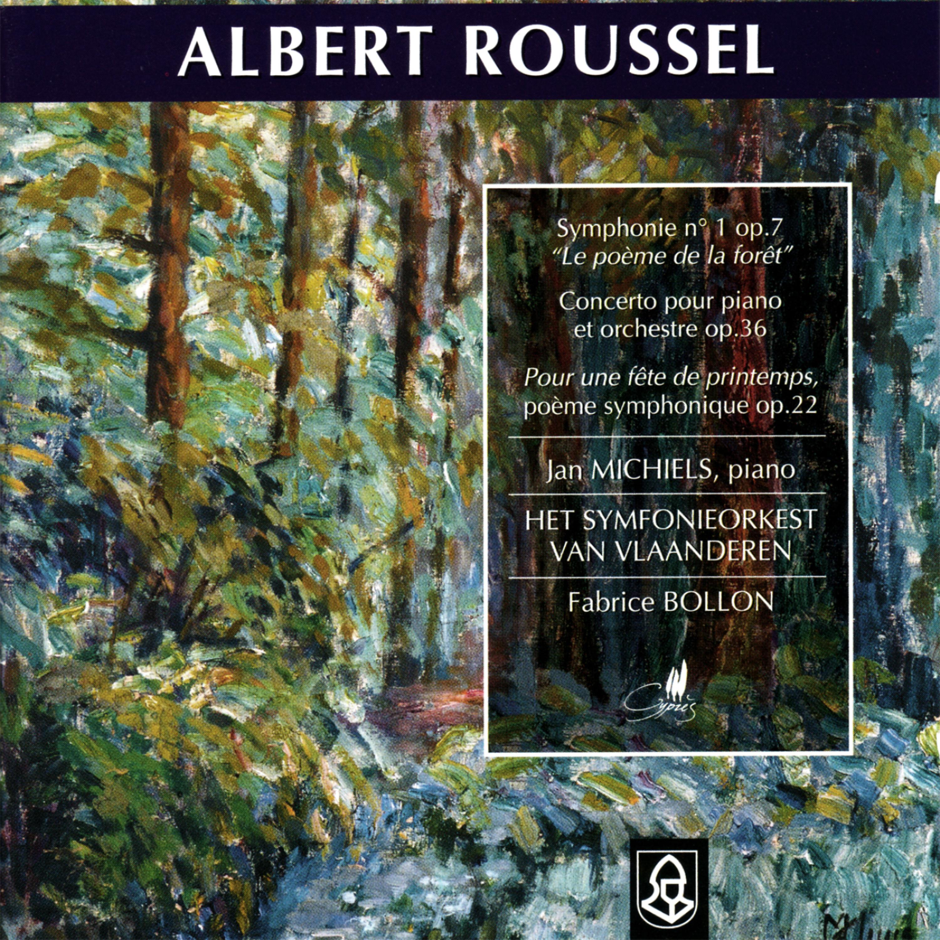 Постер альбома Roussel: Symphonie No. 1 Op. 7, Concerto pour Piano et Orchestre, Op. 36