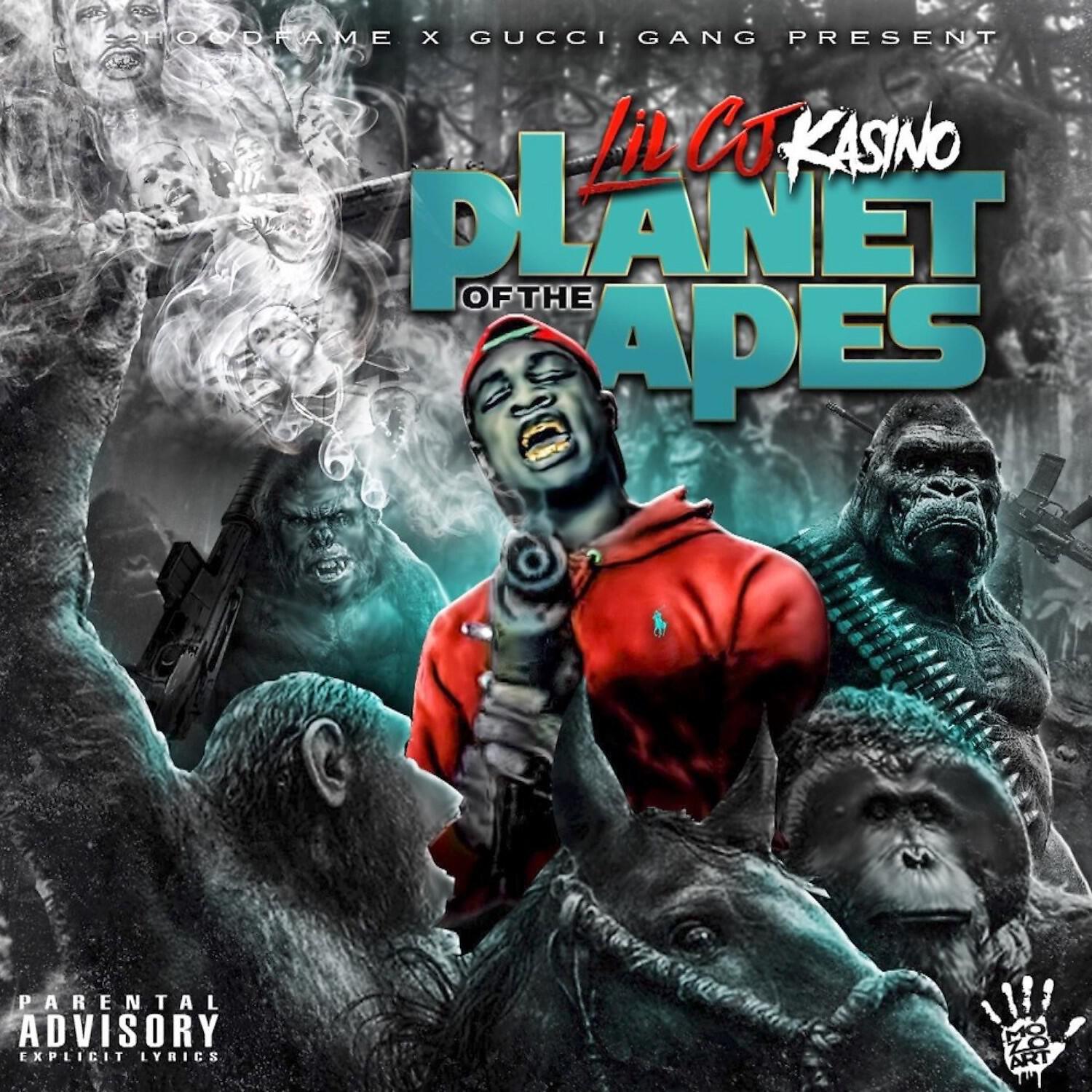 LilCJ Kasino - Ape Shit (feat. Huncho K)