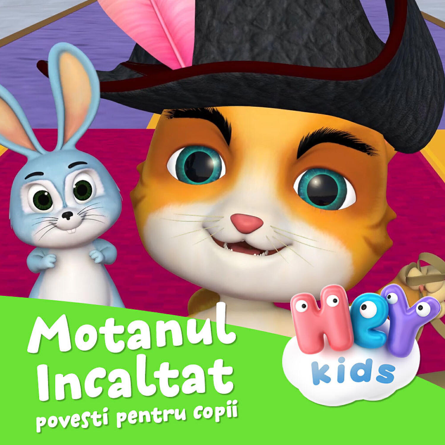 HeyKids Povesti Pentru Copii - Motanul Incaltat