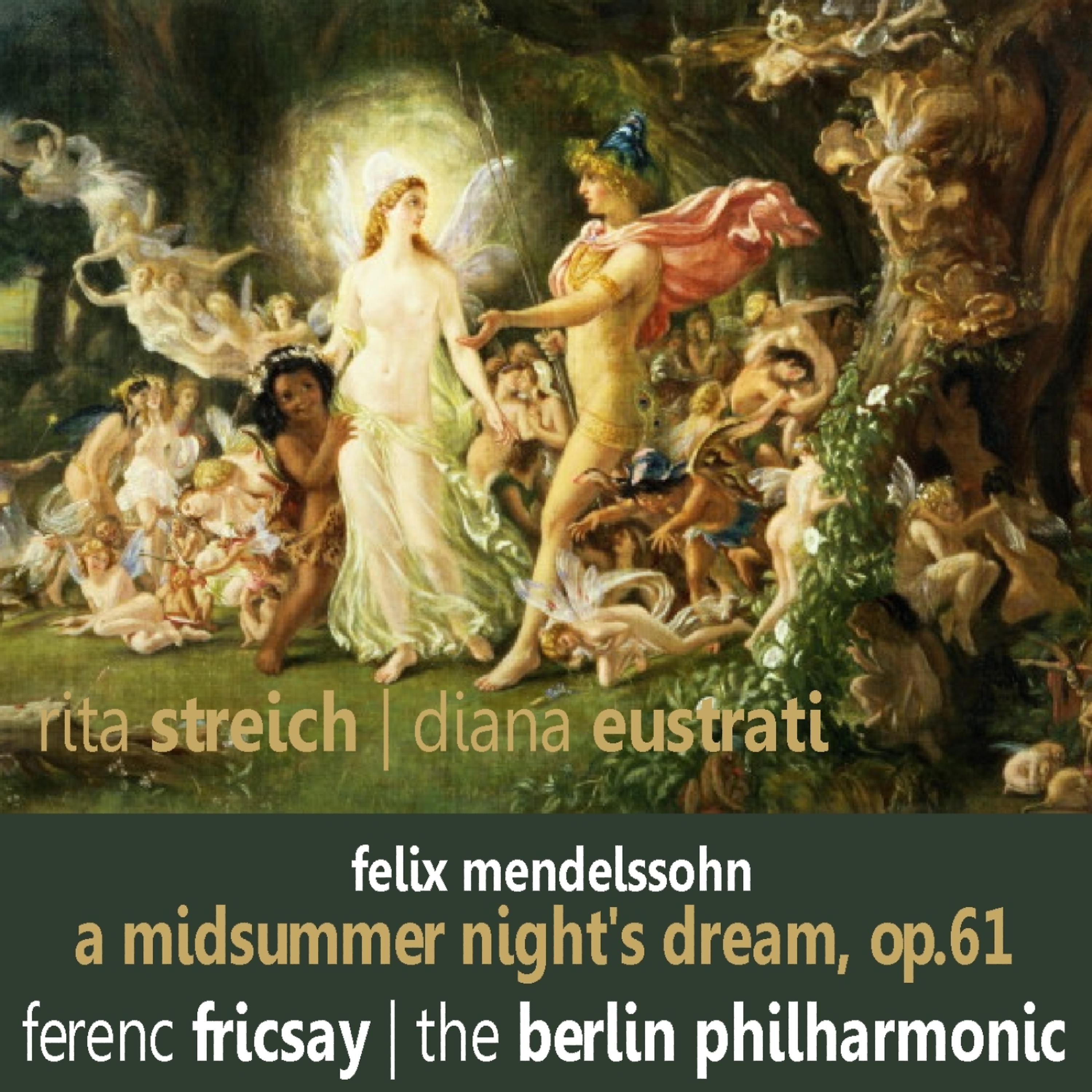 Постер альбома Mendelssohn: A Midsummer Night's Dream, Op. 61