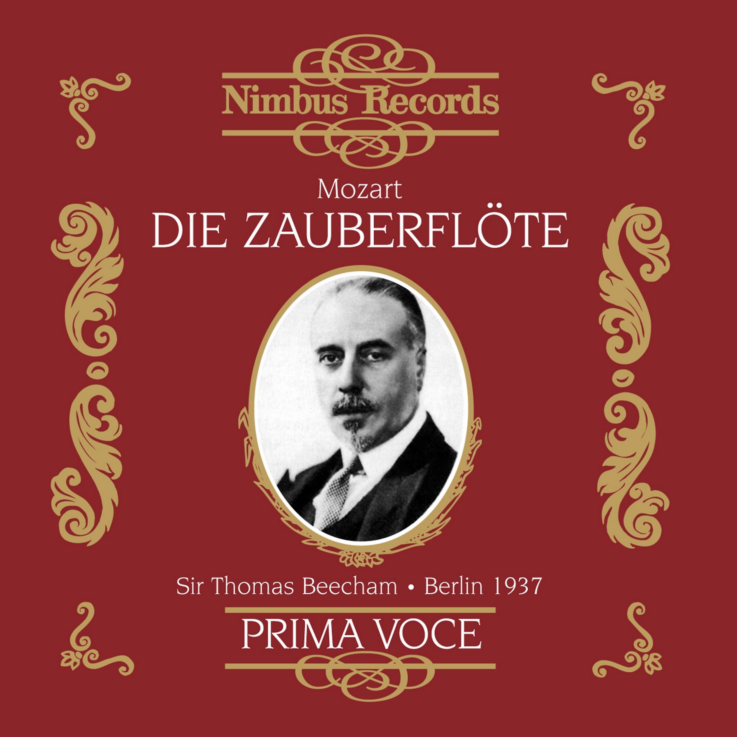 Постер альбома Mozart: Die Zauberflöte (Recorded 1937)