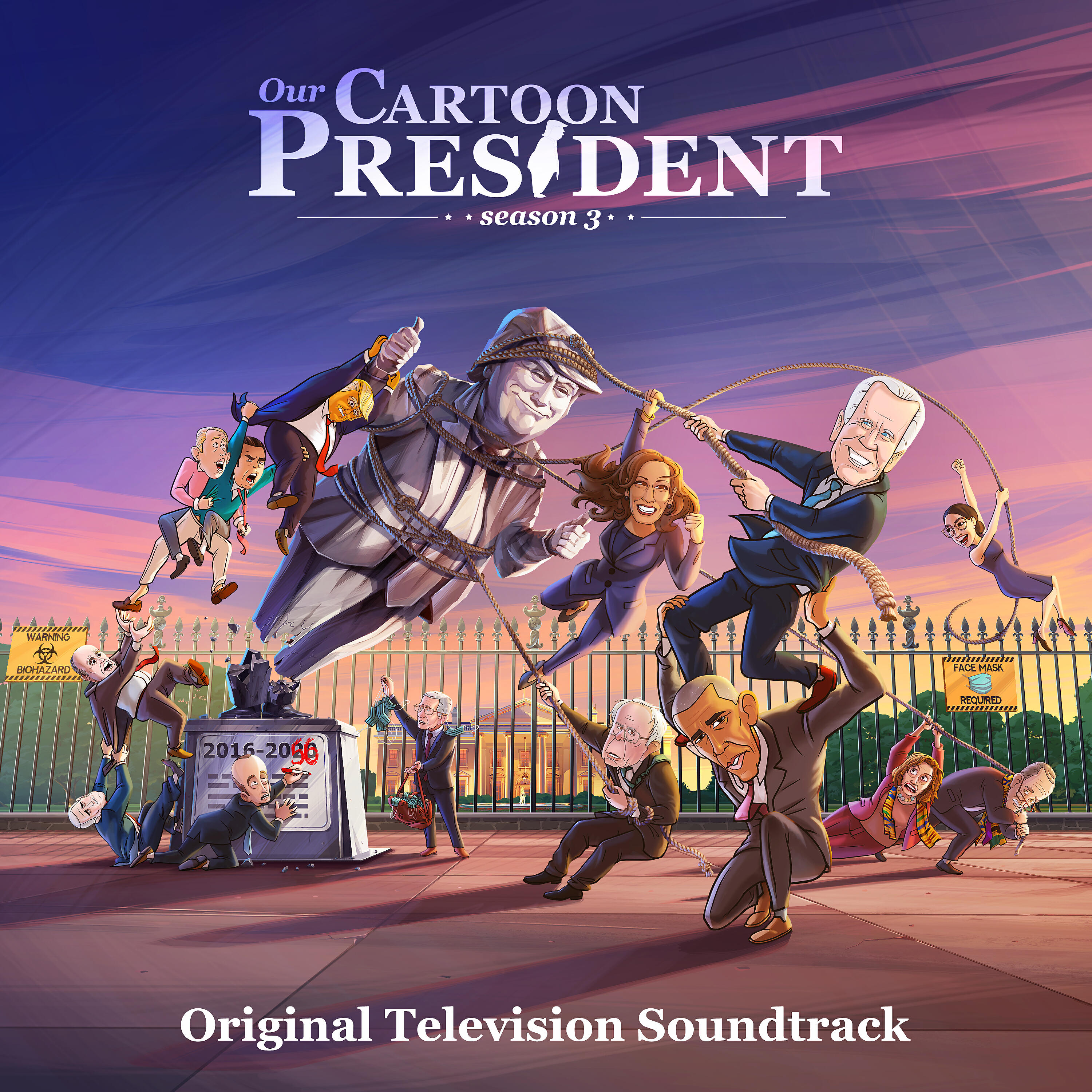 Our Cartoon President Cast - Money