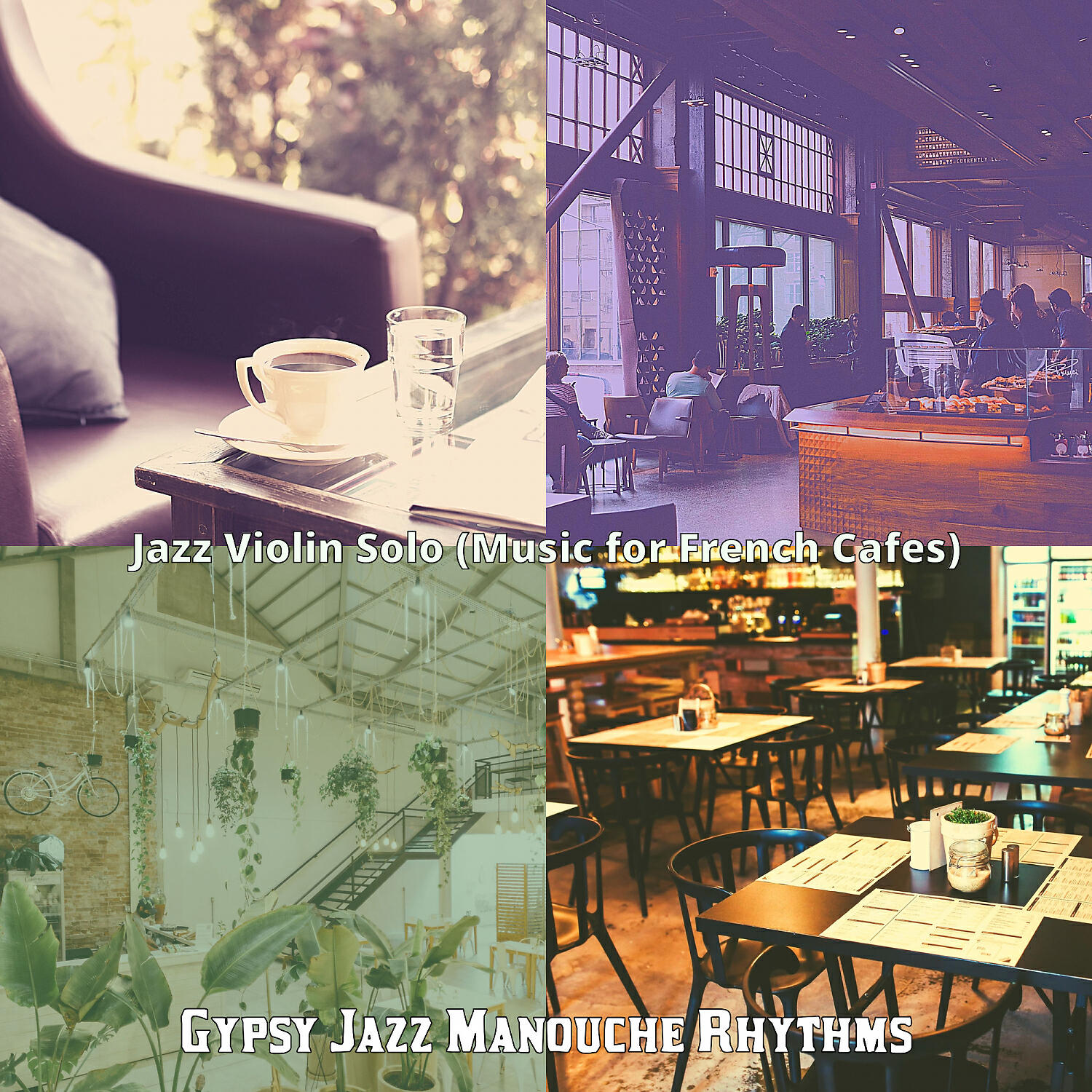 Gypsy Jazz Manouche Rhythms - Stylish French Cafes