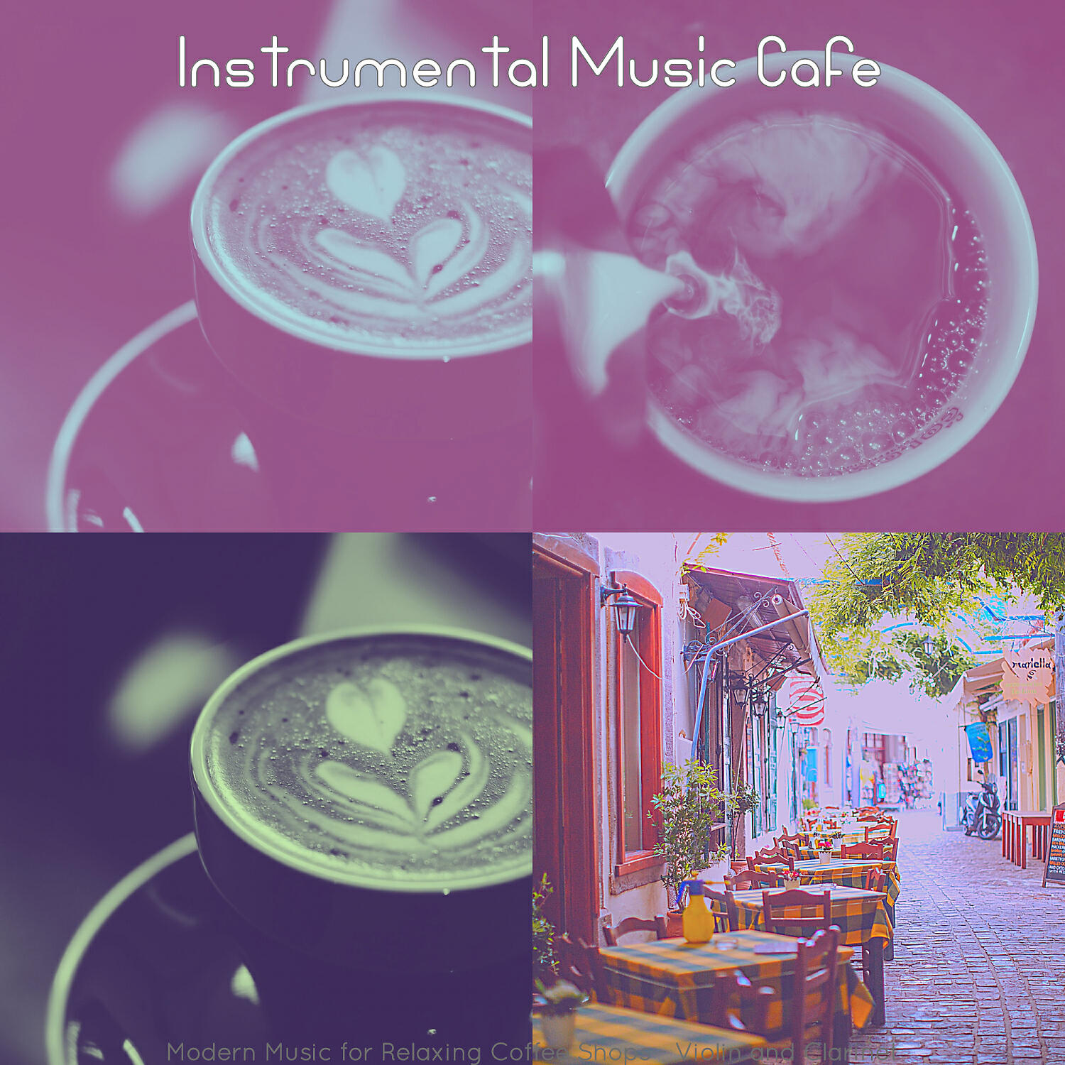 Instrumental Music Cafe - Opulent Backdrops for Work from Cafe