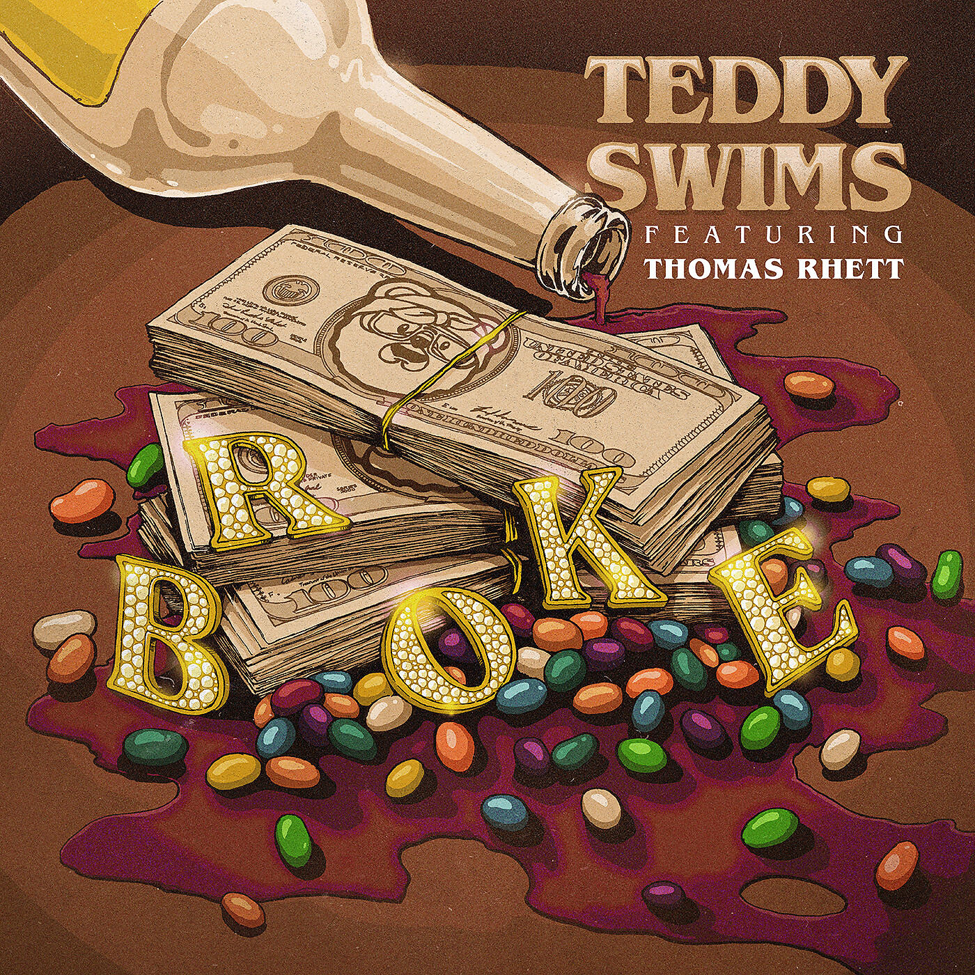 Teddy Swims - Broke (feat. Thomas Rhett)