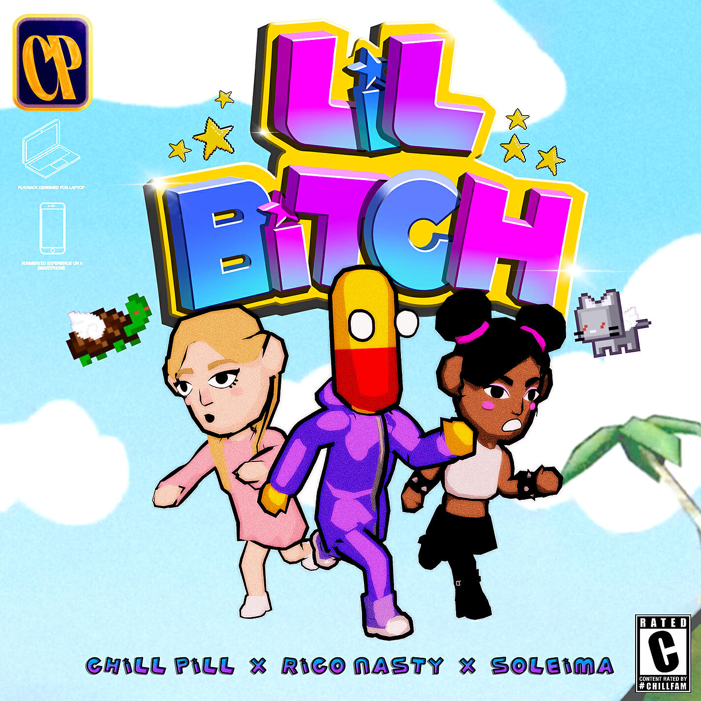 chillpill - LiLBiTcH (feat. Rico Nasty & Soleima)