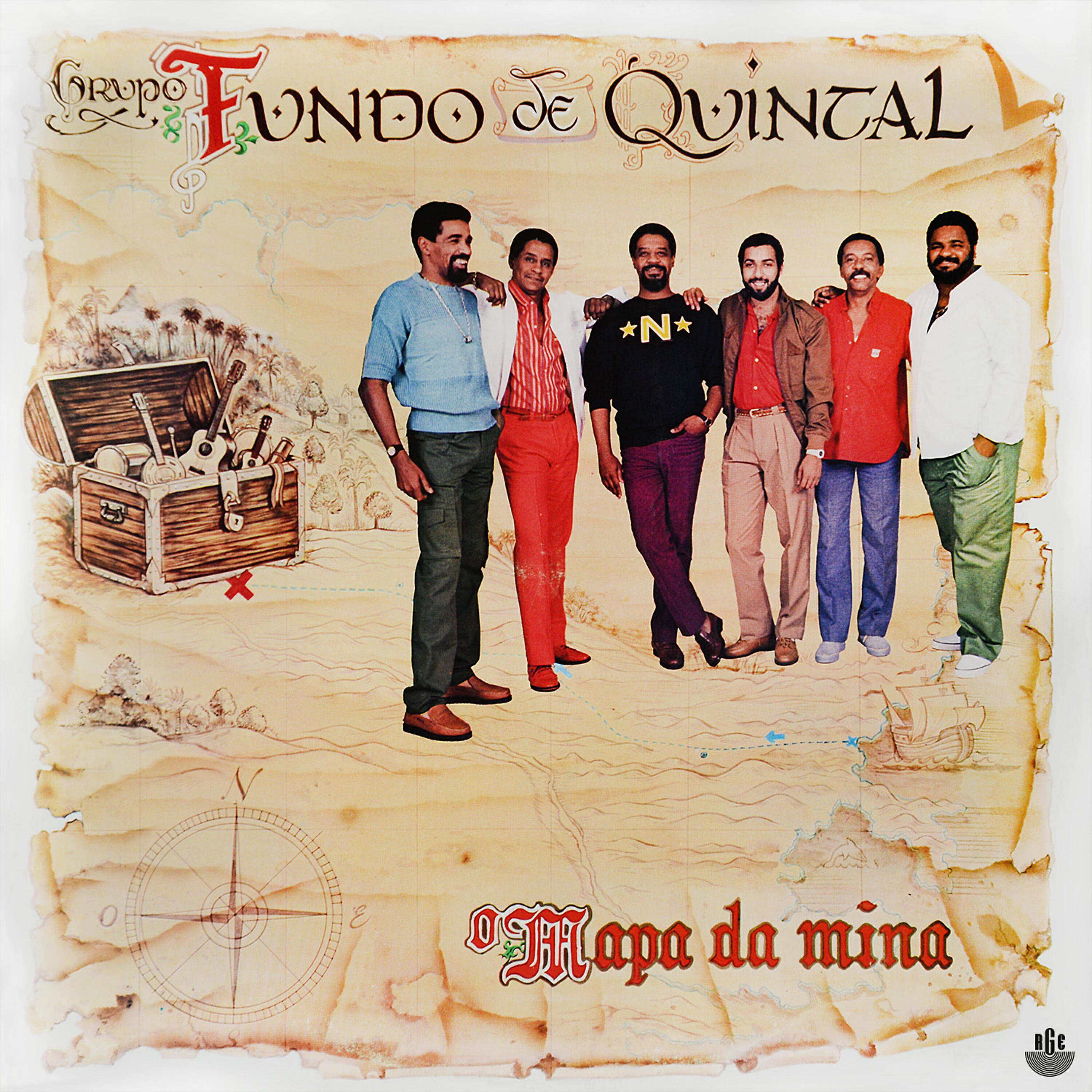 Grupo Fundo De Quintal - Mapa da Mina