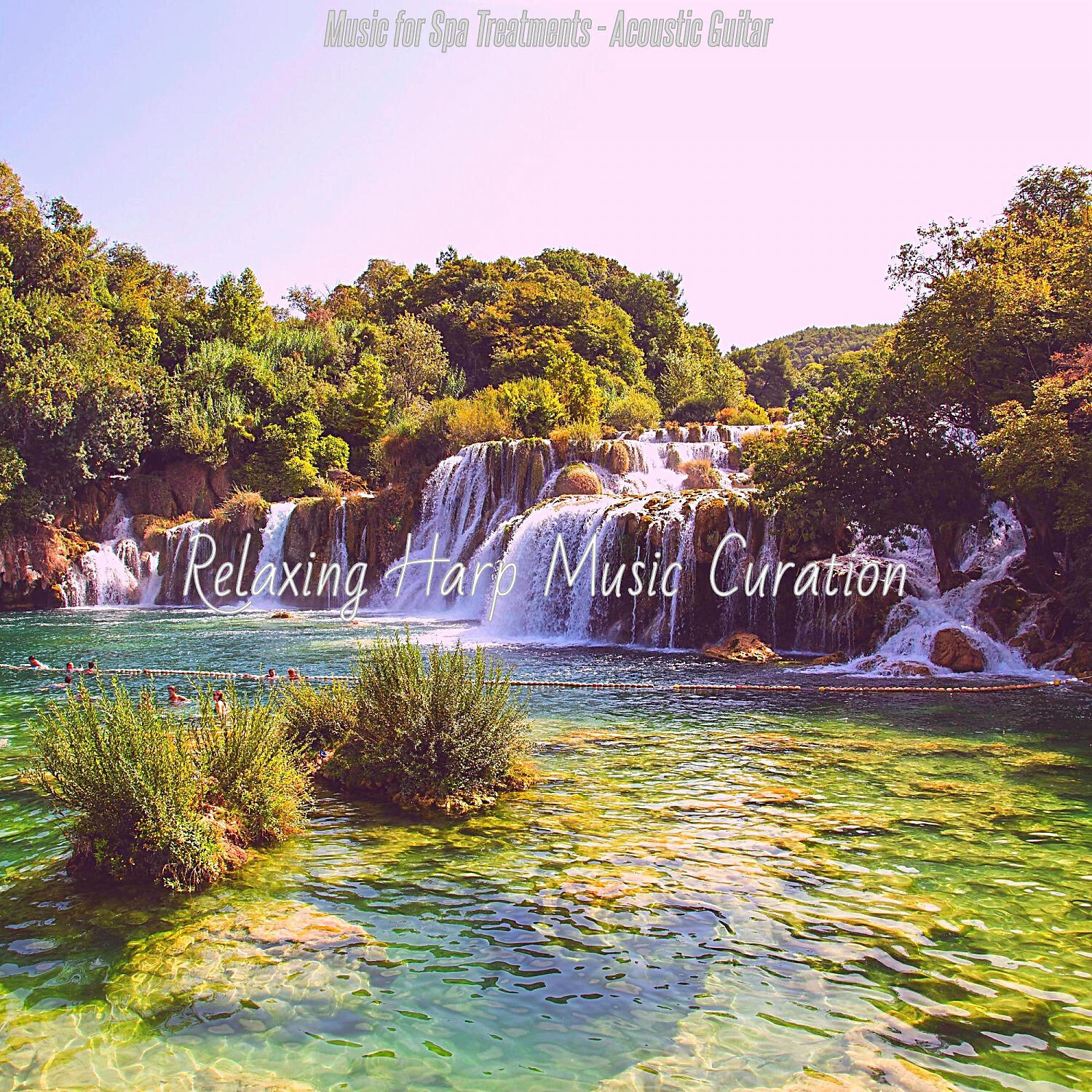 Relaxing Harp Music Curation - Vibrant Backdrops for 1 Hour Spa