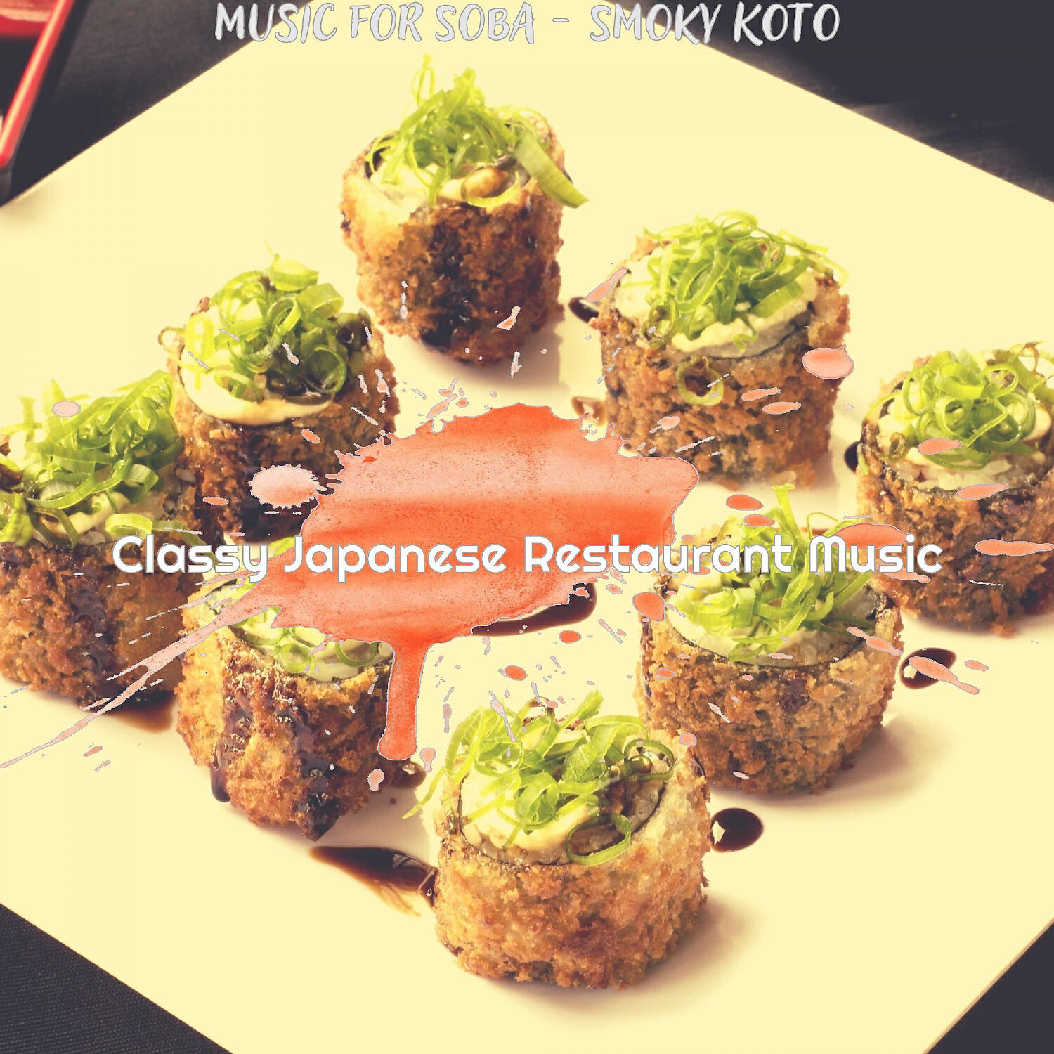 Classy Japanese Restaurant Music - Harp and Koto Soundtrack for Tonkatsu