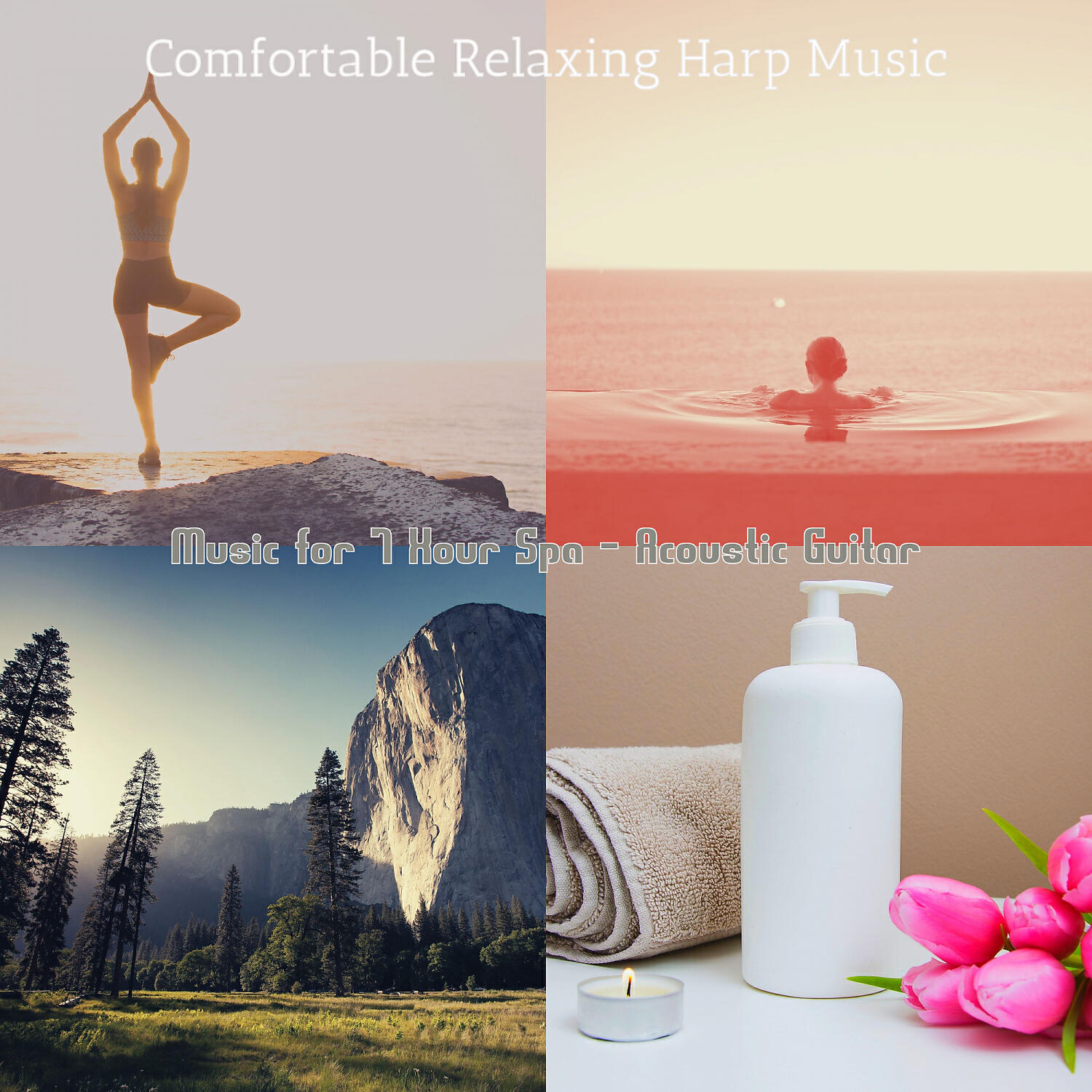 Comfortable Relaxing Harp Music - Remarkable Guitar and Harps - Vibe for 2 Hour Spa