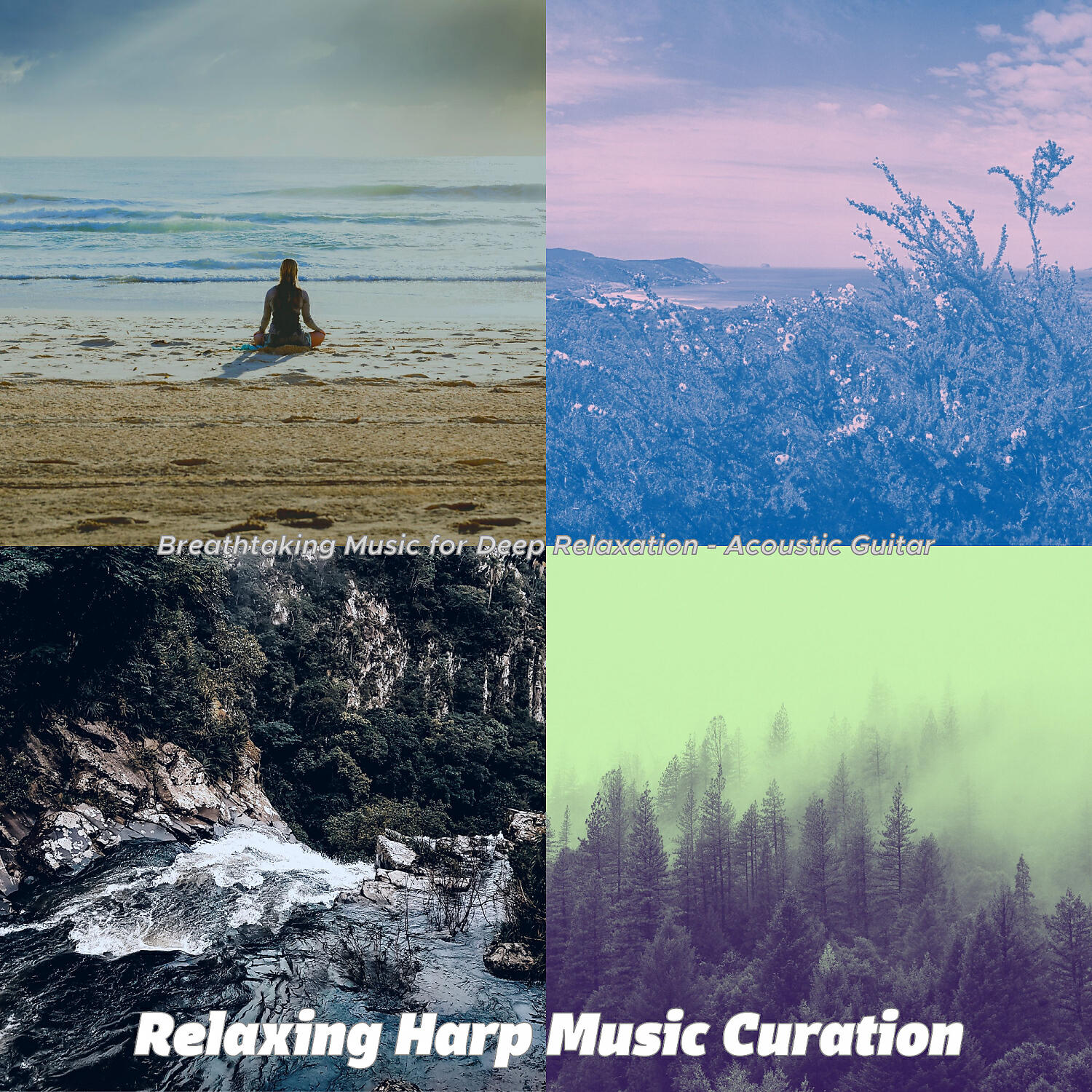 Relaxing Harp Music Curation - Carefree Moods for 1 Hour Spa