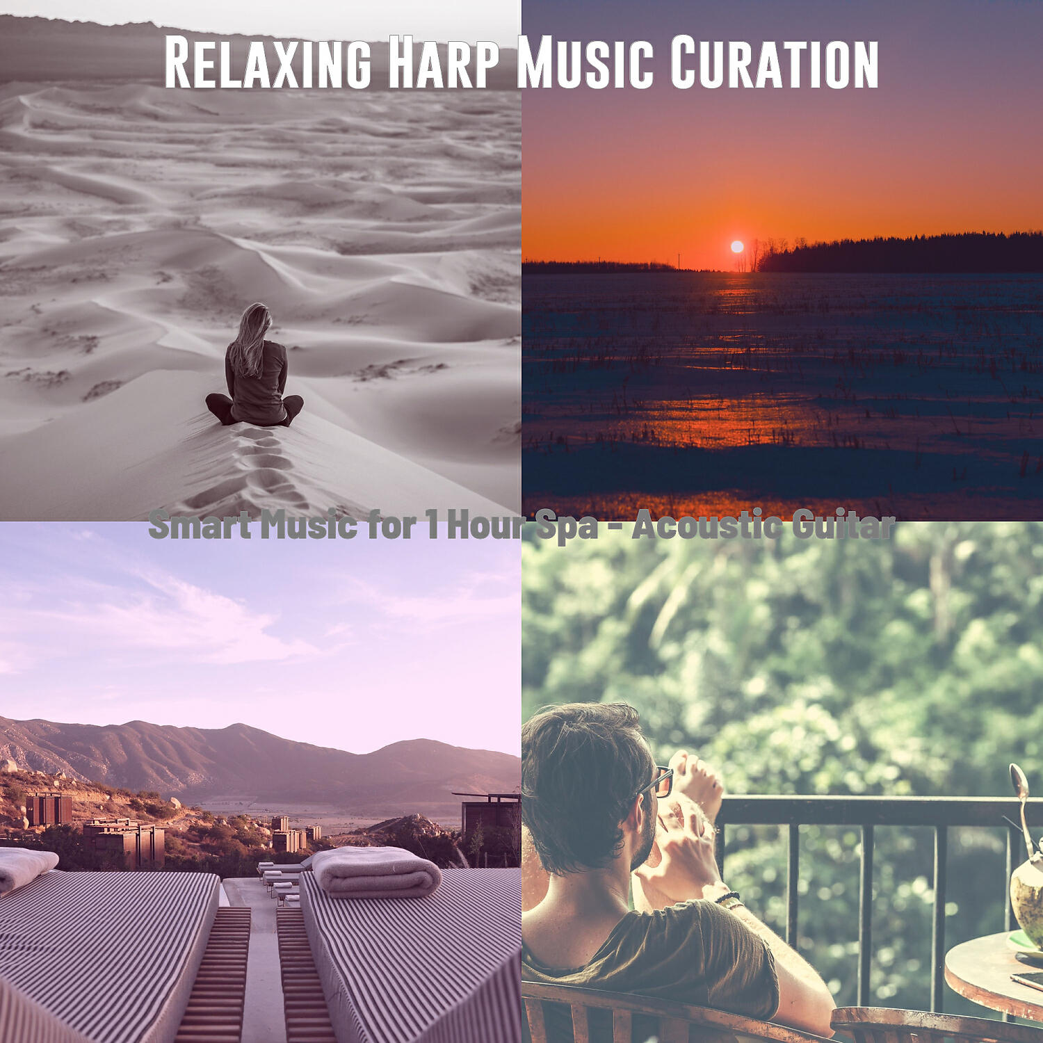 Relaxing Harp Music Curation - Debonair Guitar and Harps - Vibe for Spa Treatments