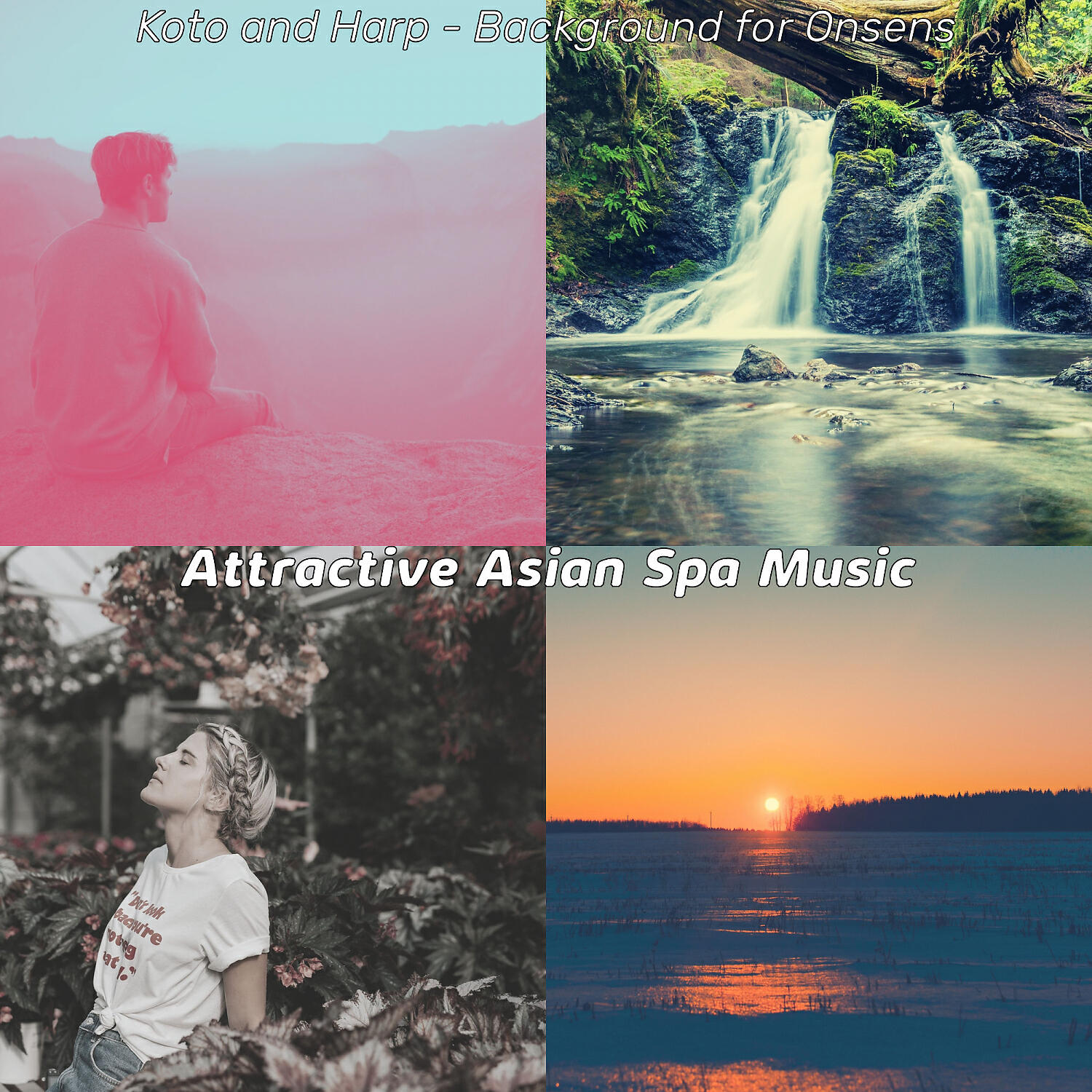 Attractive Asian Spa Music - Harp and Koto Soundtrack for Neck Massage