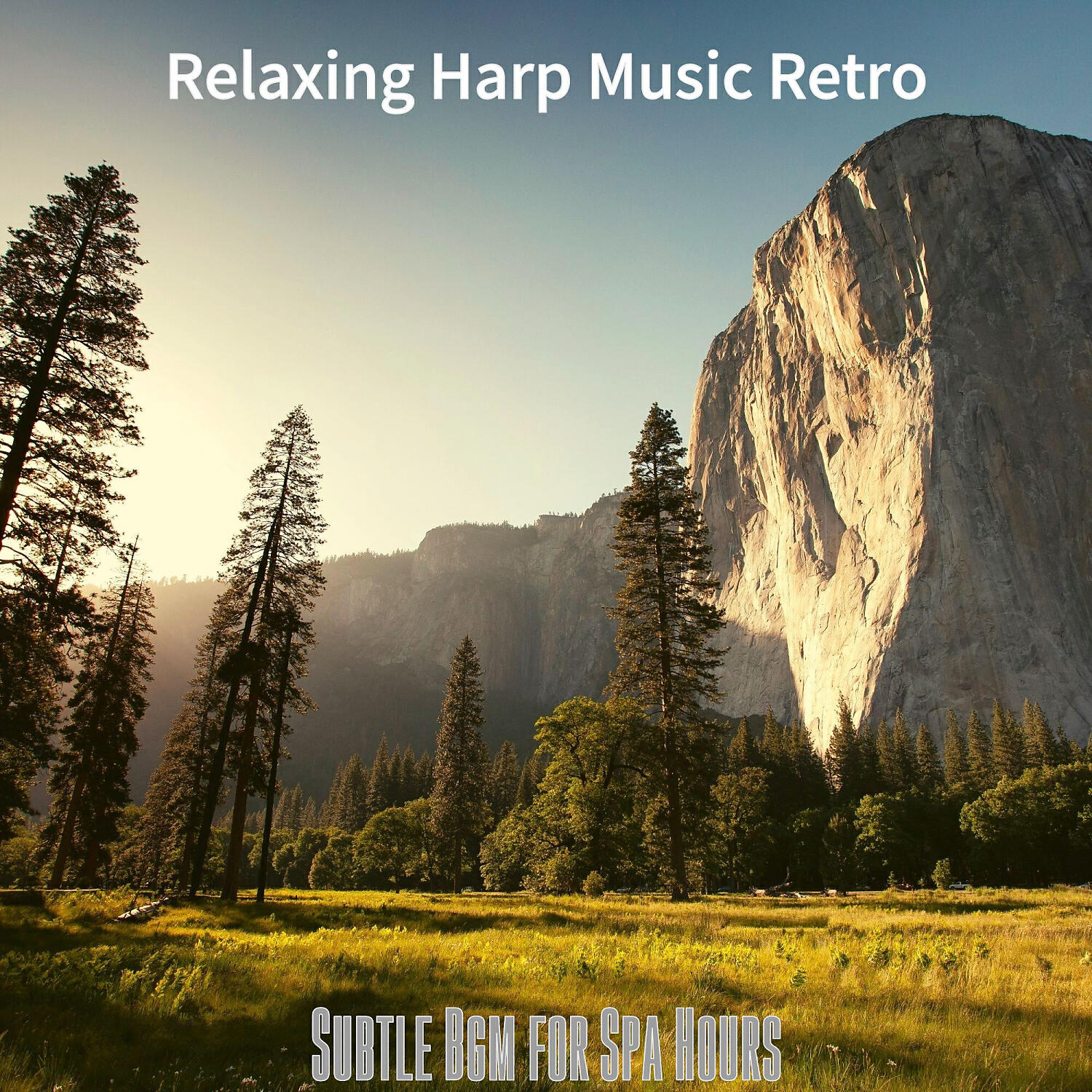 Relaxing Harp Music Retro - Simplistic Guitar and Harps - Vibe for 1 Hour Spa