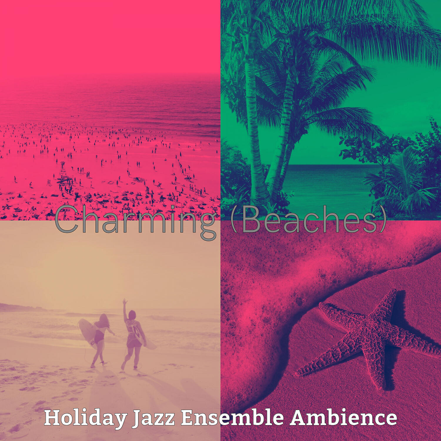 Holiday Jazz Ensemble Ambience - Warm Beaches