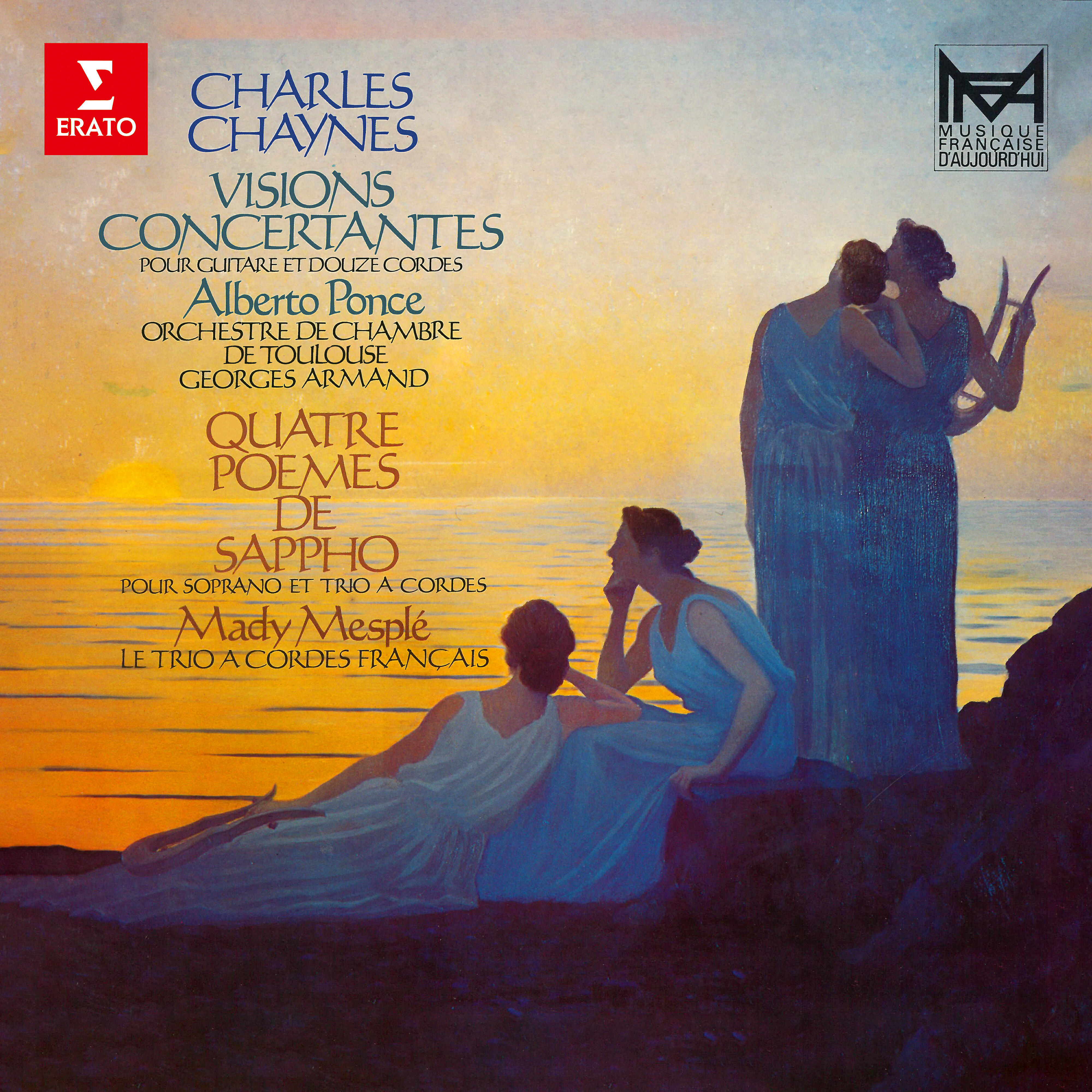 Mady Mesple - 4 Poèmes de Sappho, pour soprano et trio à cordes: No. 1, Eros, qui donne la douleur