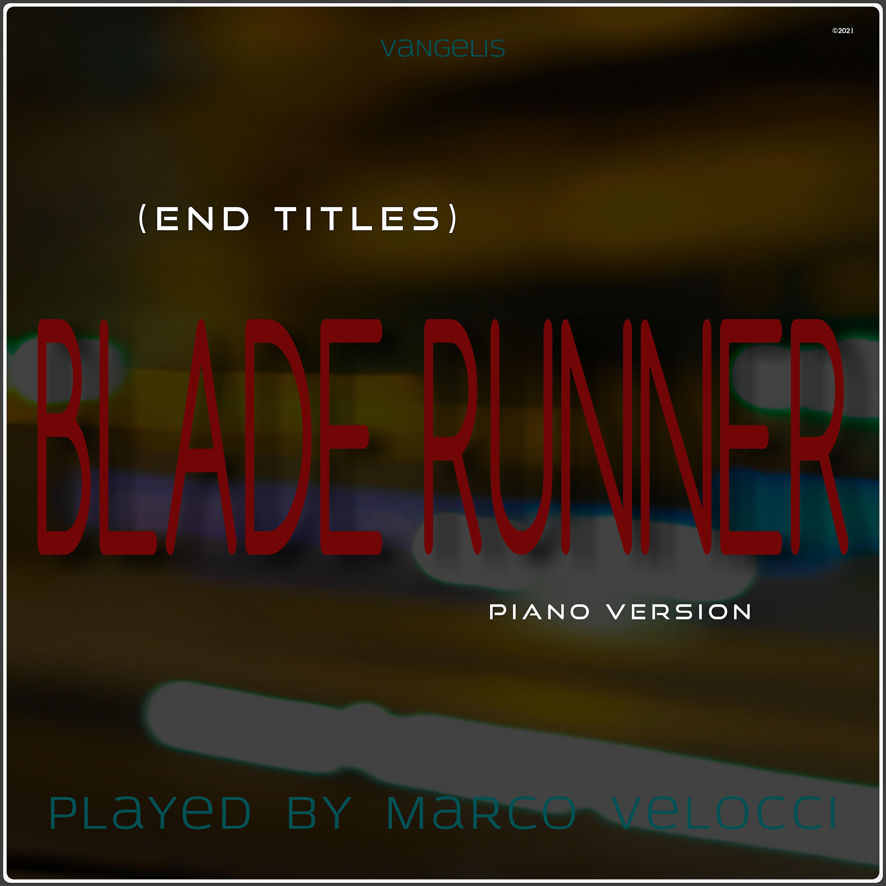 Marco Velocci - Blade Runner (End Titles) (Music Inspired by the Film) (Piano Version)