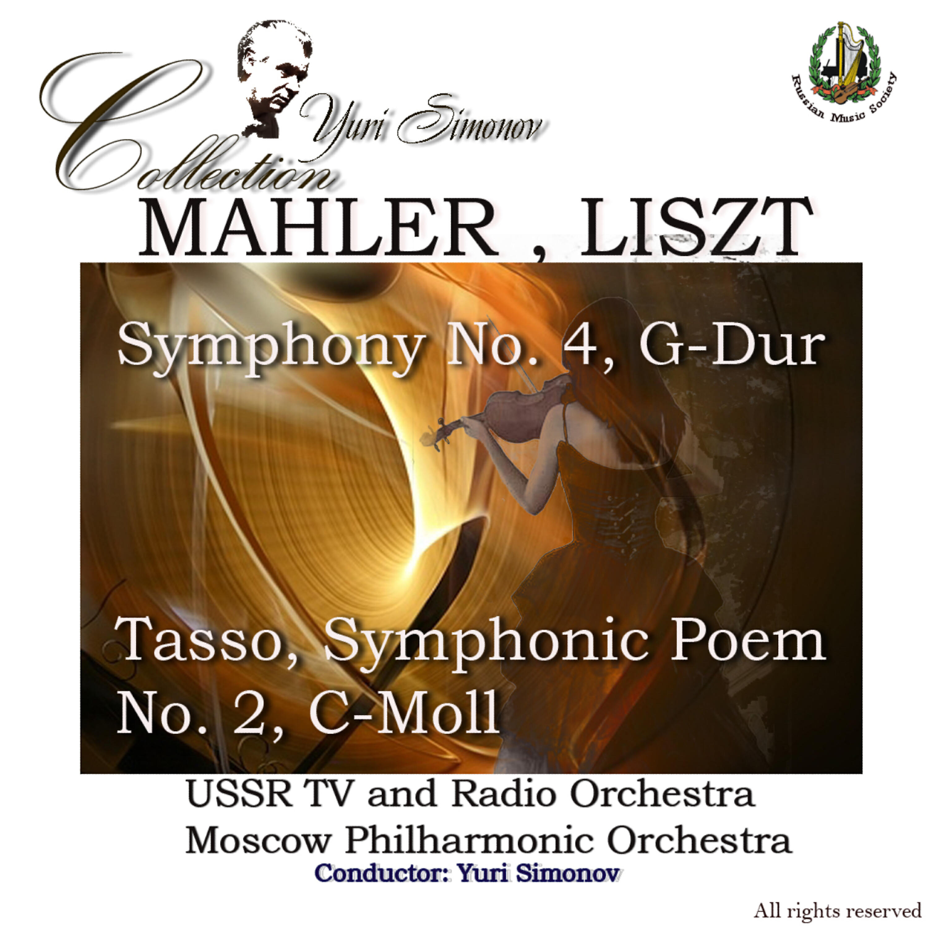 Moscow Philharmonic Orchestra - Tasso, Symphonic Poem No.2, C-Moll (Live)