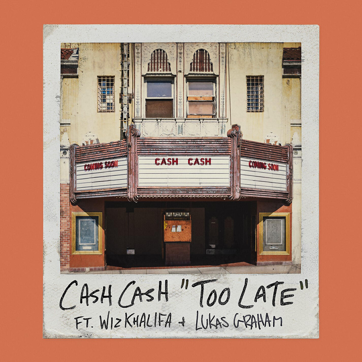 Cash Cash - Too Late (feat. Wiz Khalifa & Lukas Graham)