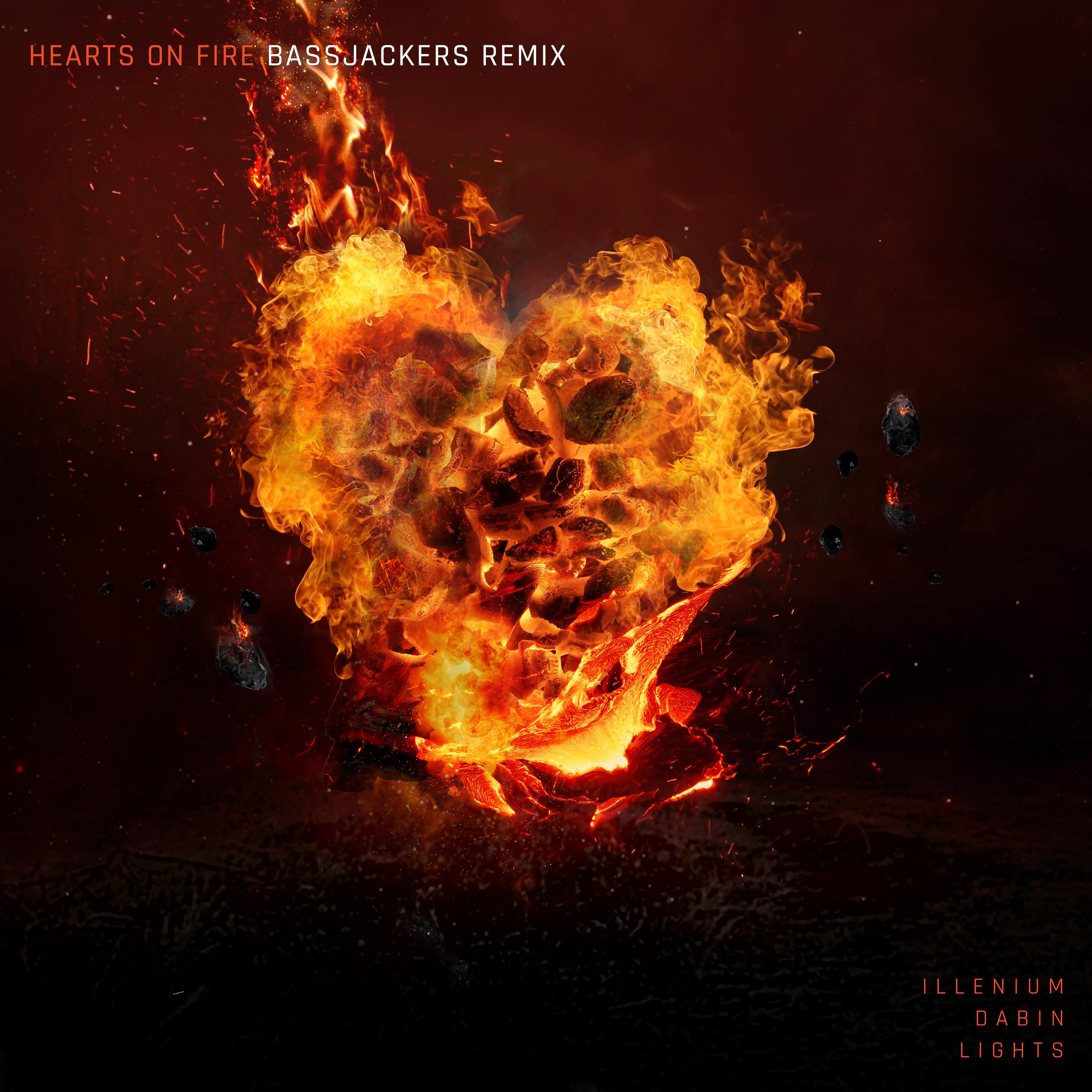 Постер альбома Hearts on Fire (Bassjackers Remix)
