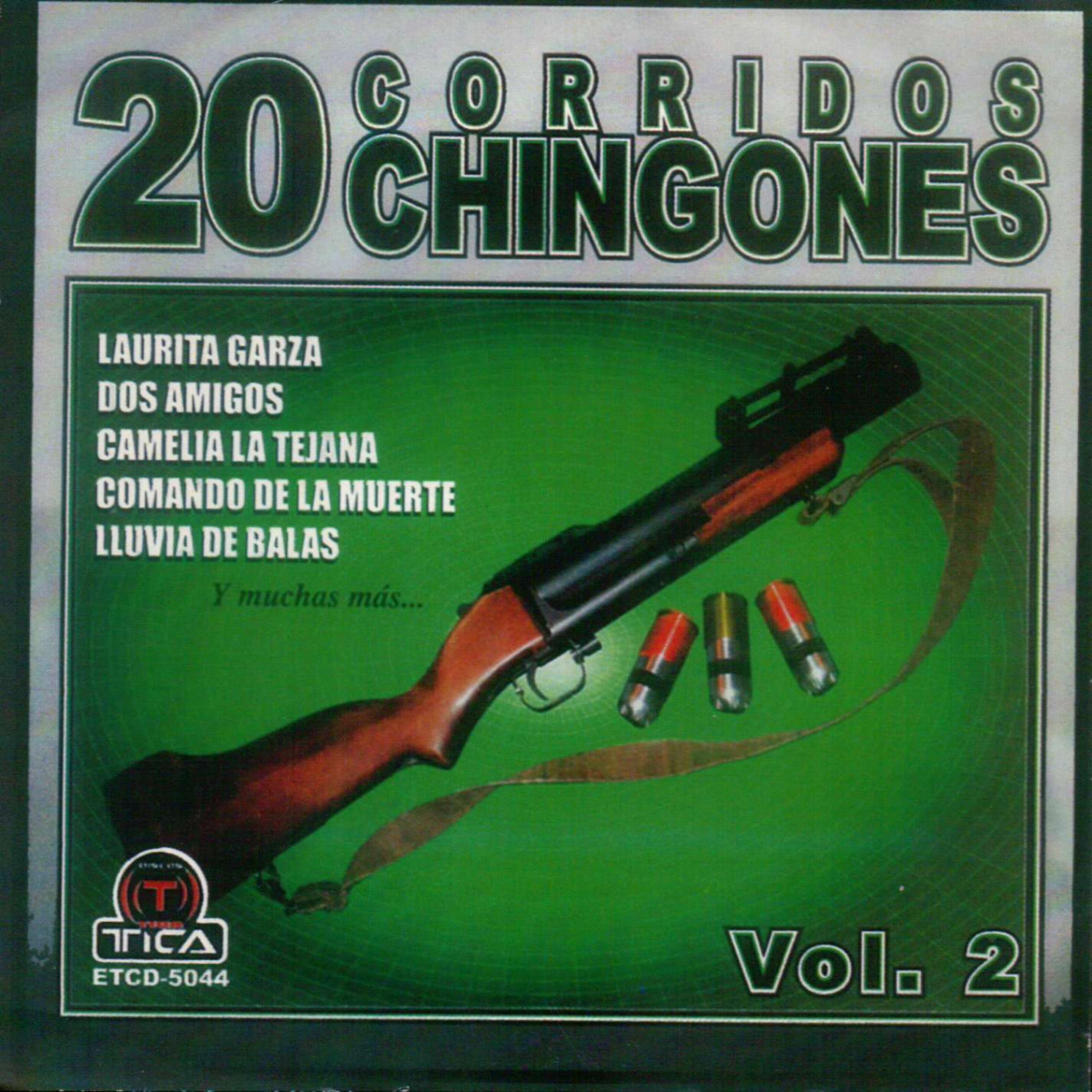 Постер альбома 20 Corridos Chingones vol.2