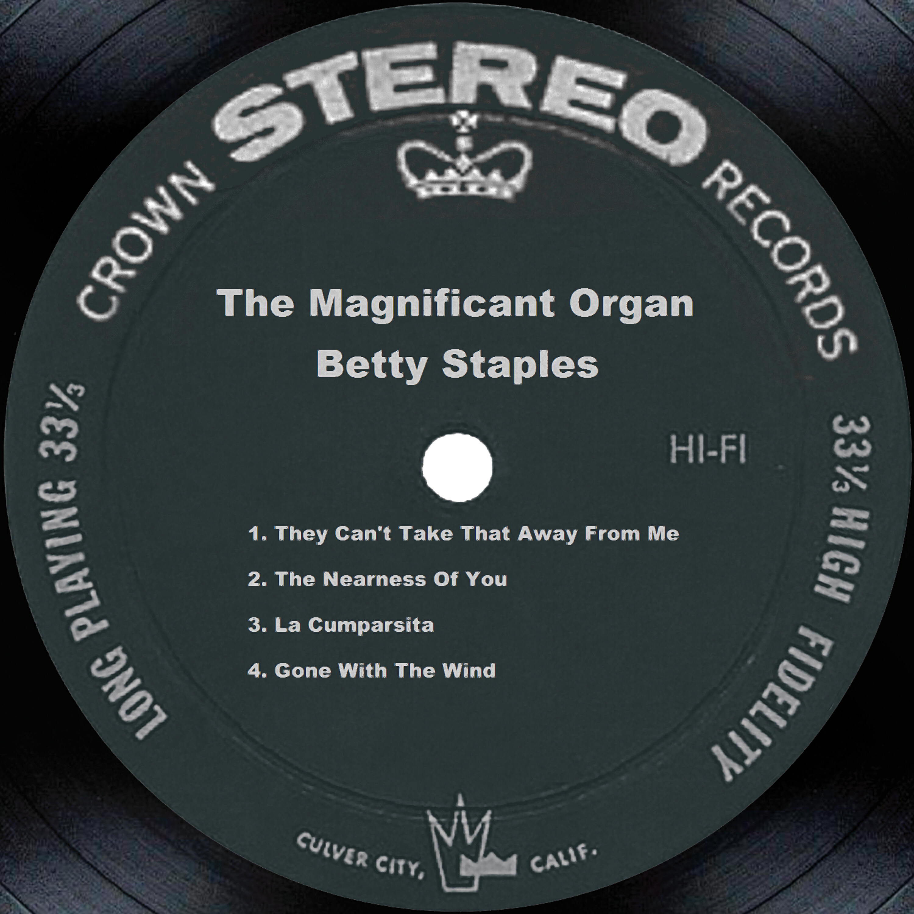 Betty Staples - Hi Lilly Hi Lo
