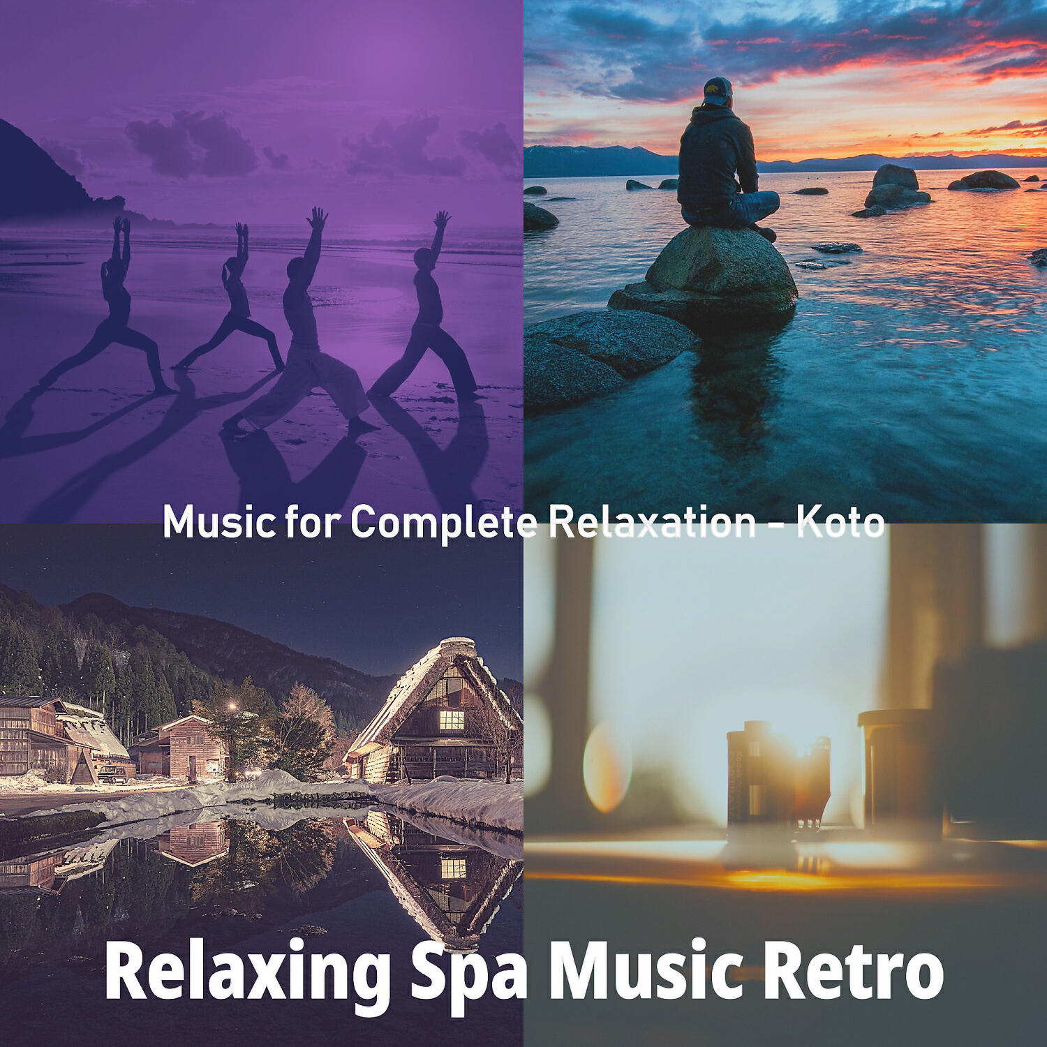 Relaxing Spa Music Retro - Harp and Koto Soundtrack for Insomnia
