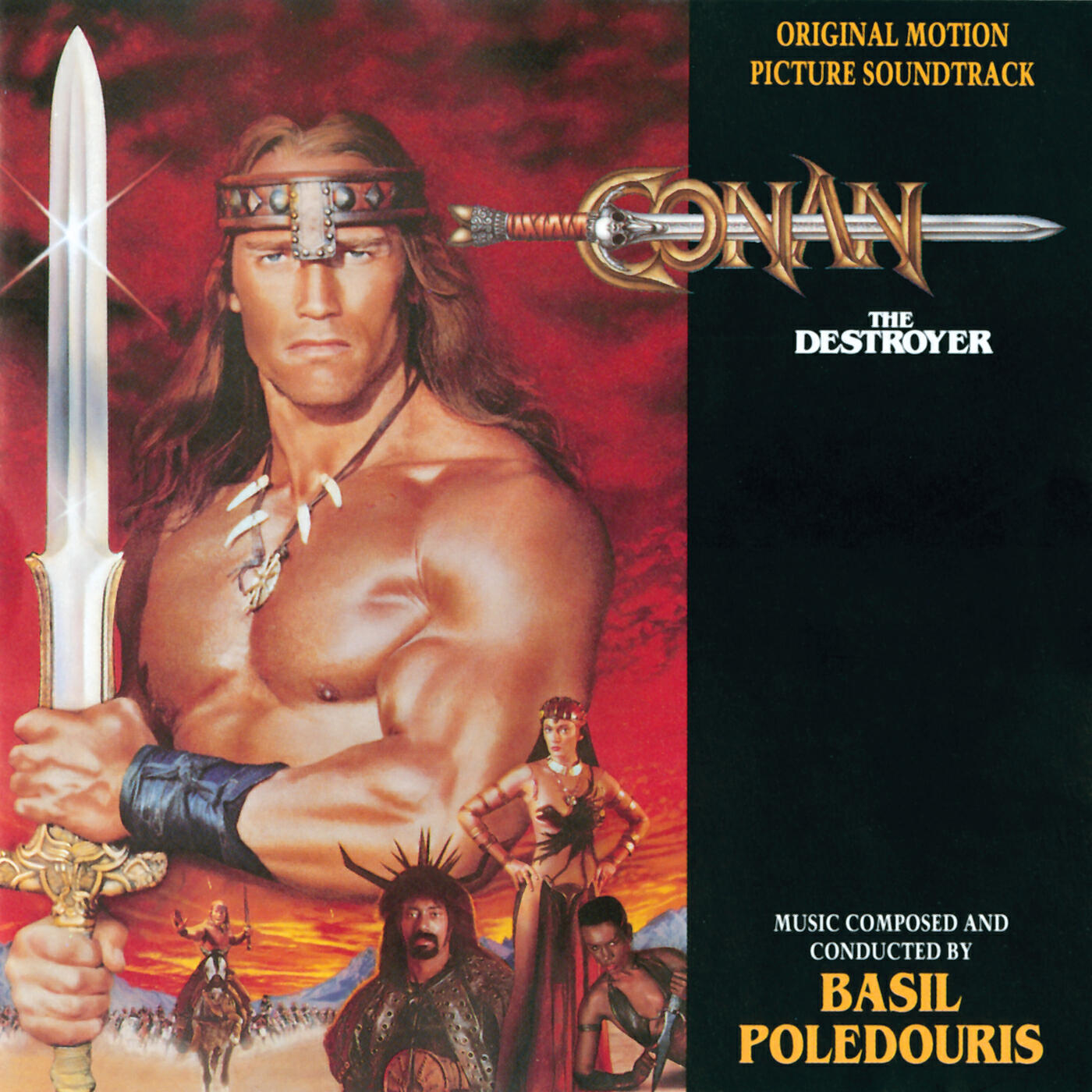 Basil Poledouris - Elite Guard Attacks (Conan The Destroyer/Soundtrack Version)
