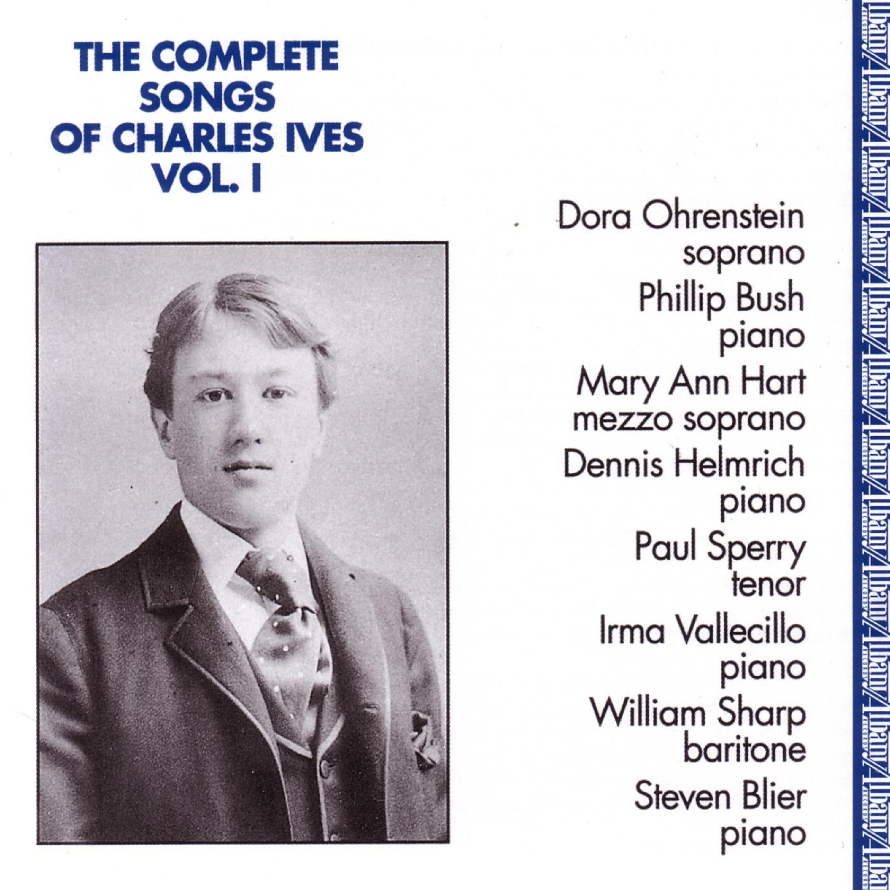Постер альбома Complete Songs of Charles Ives, Vol. 1