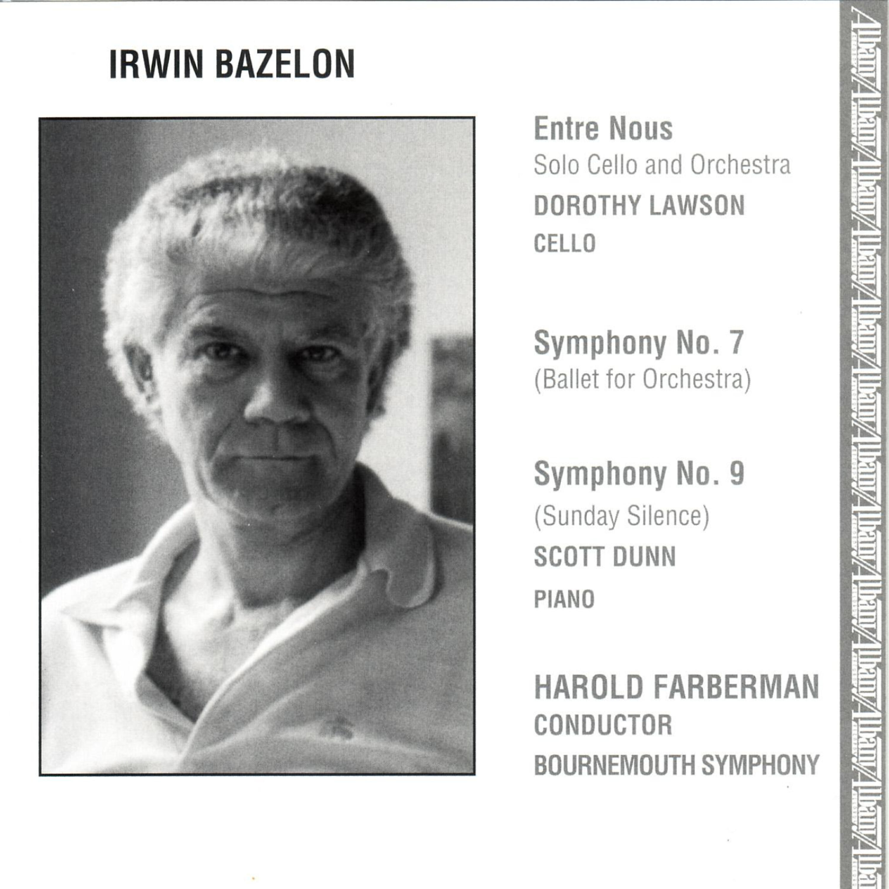 Dorothy Lawson - Entre Nous…for Solo Cello & Orchestra