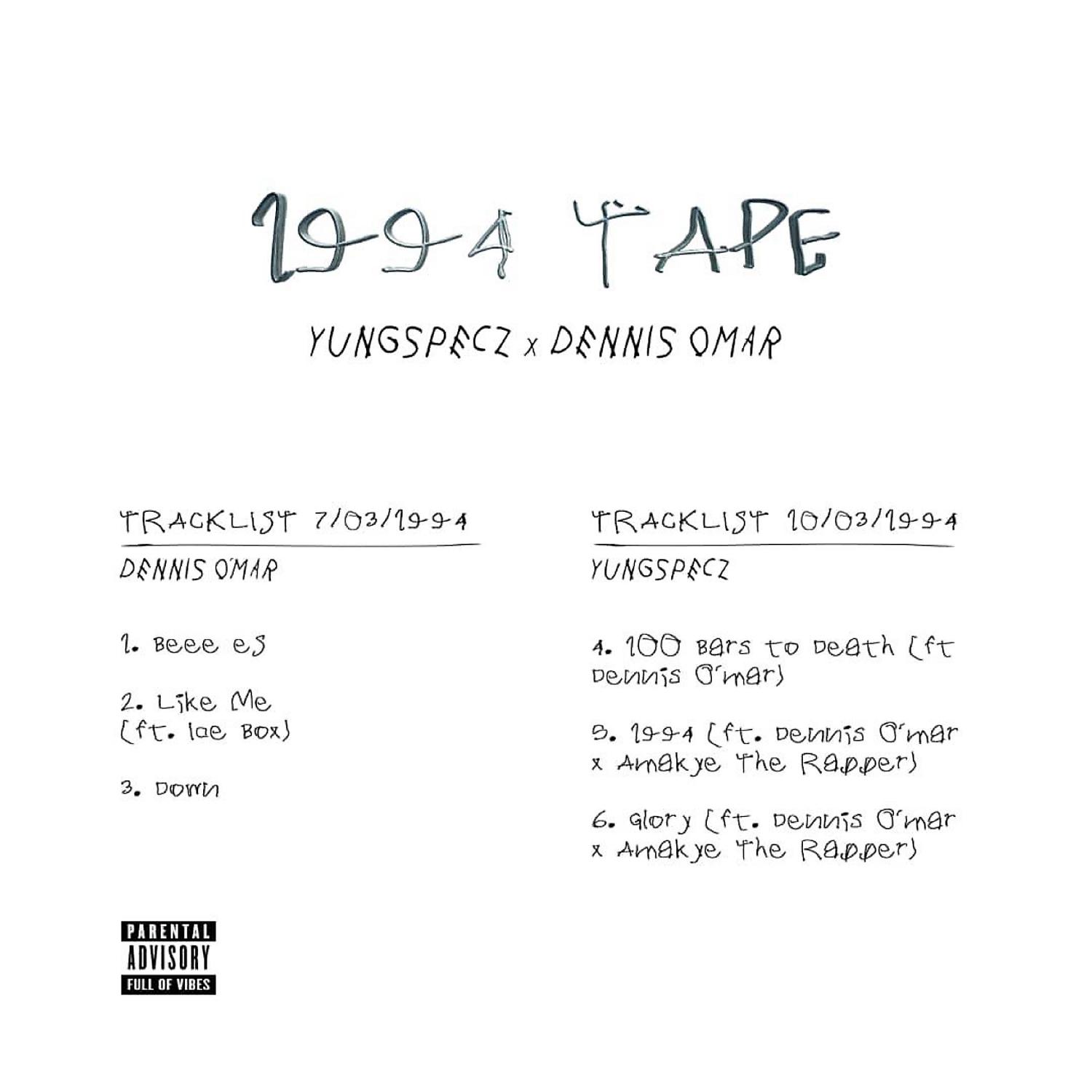 Постер альбома 1994 tape