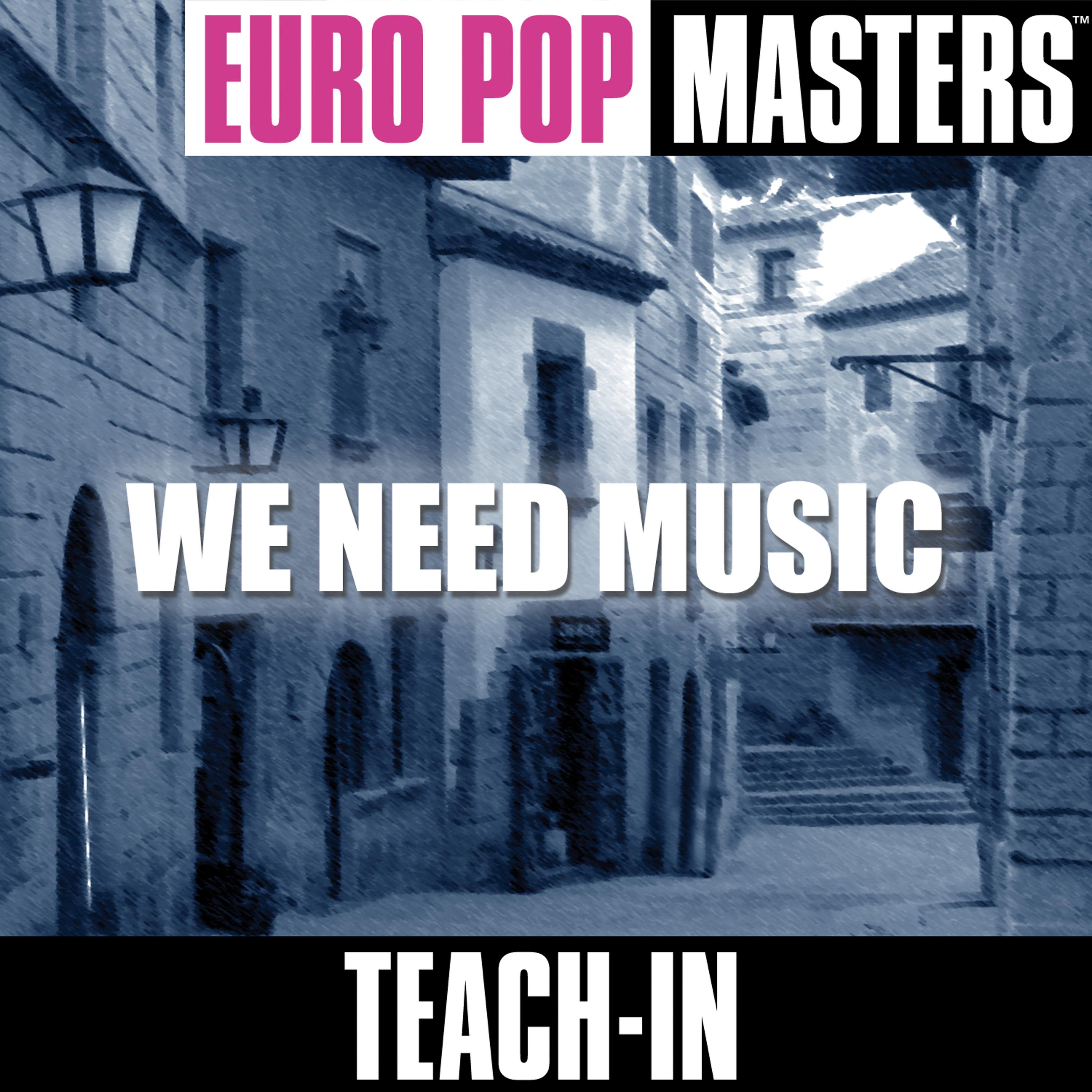 Постер альбома Europop Masters: We Need Music