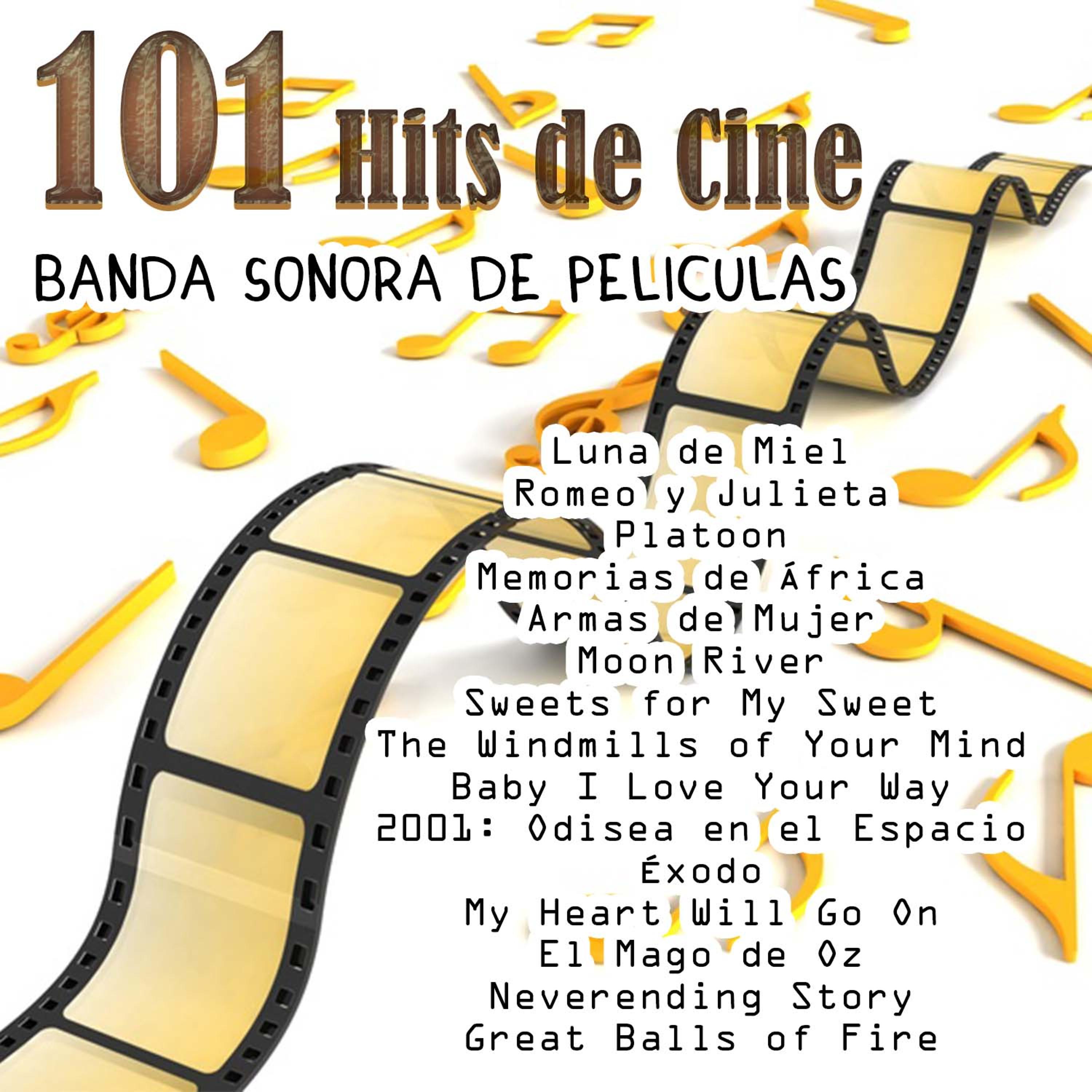 Постер альбома Banda Sonora de Películas - 101 Hits de Cine