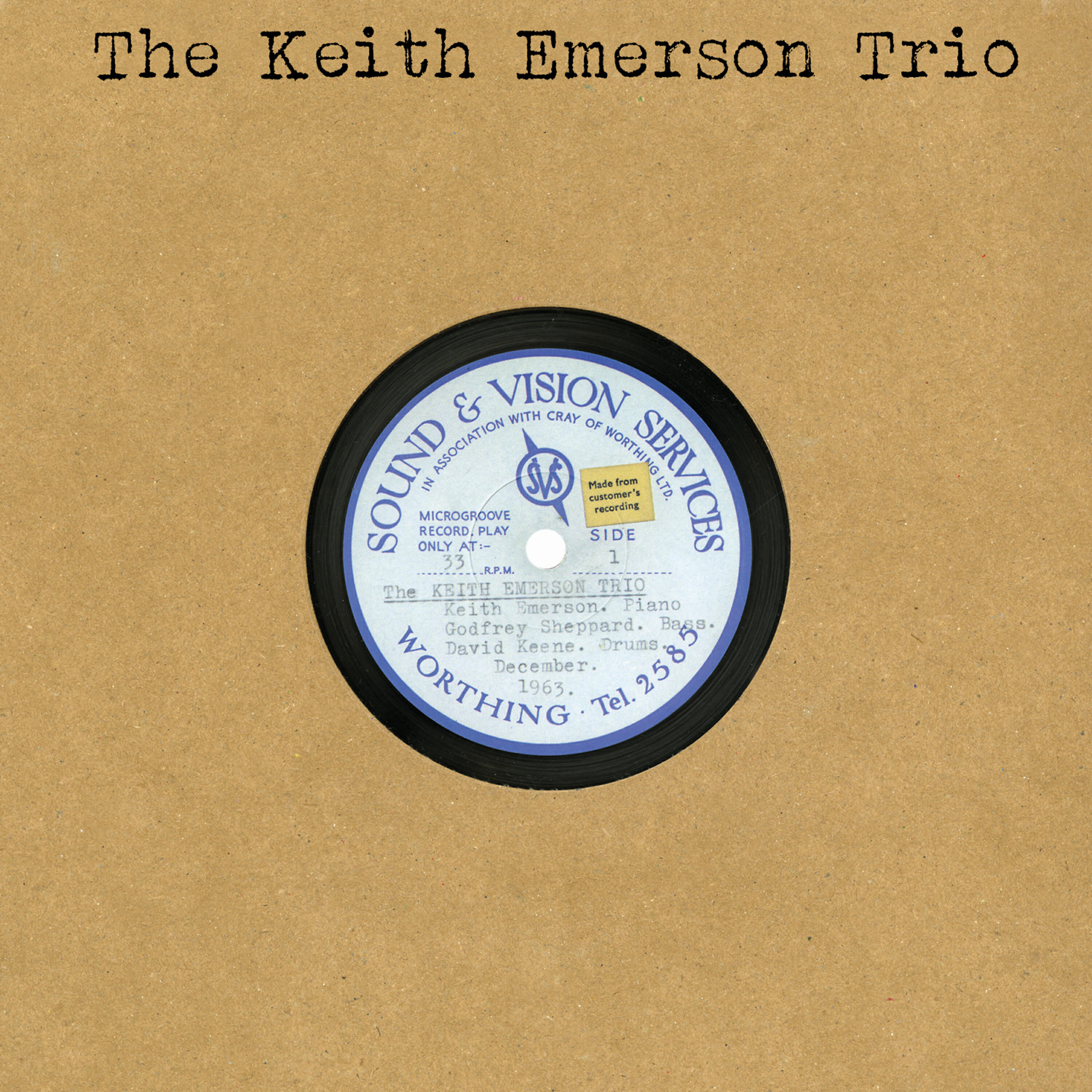 The Keith Emerson Trio - Winkle Picker Stamp