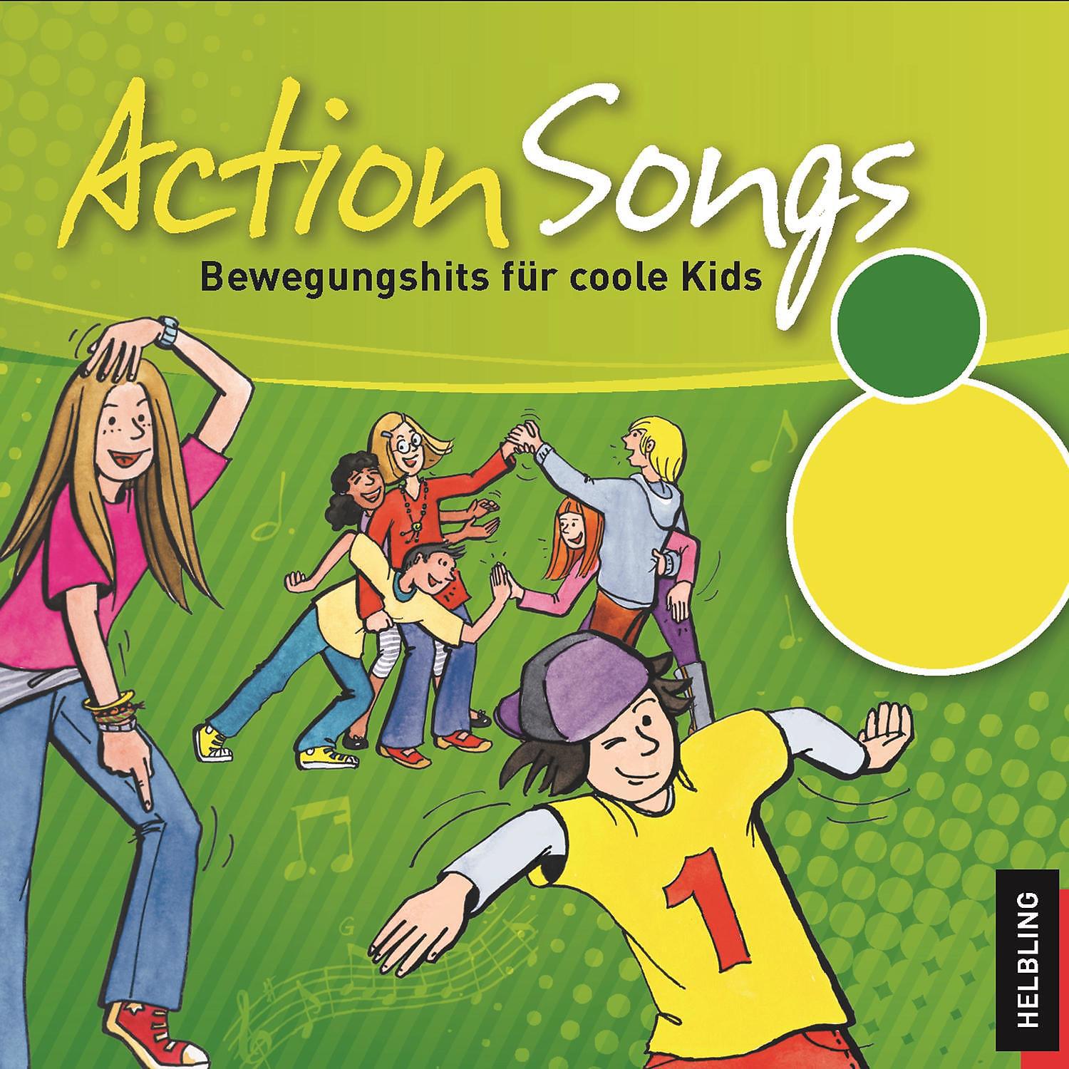 Постер альбома Action Songs - Bewegungshits für Kids