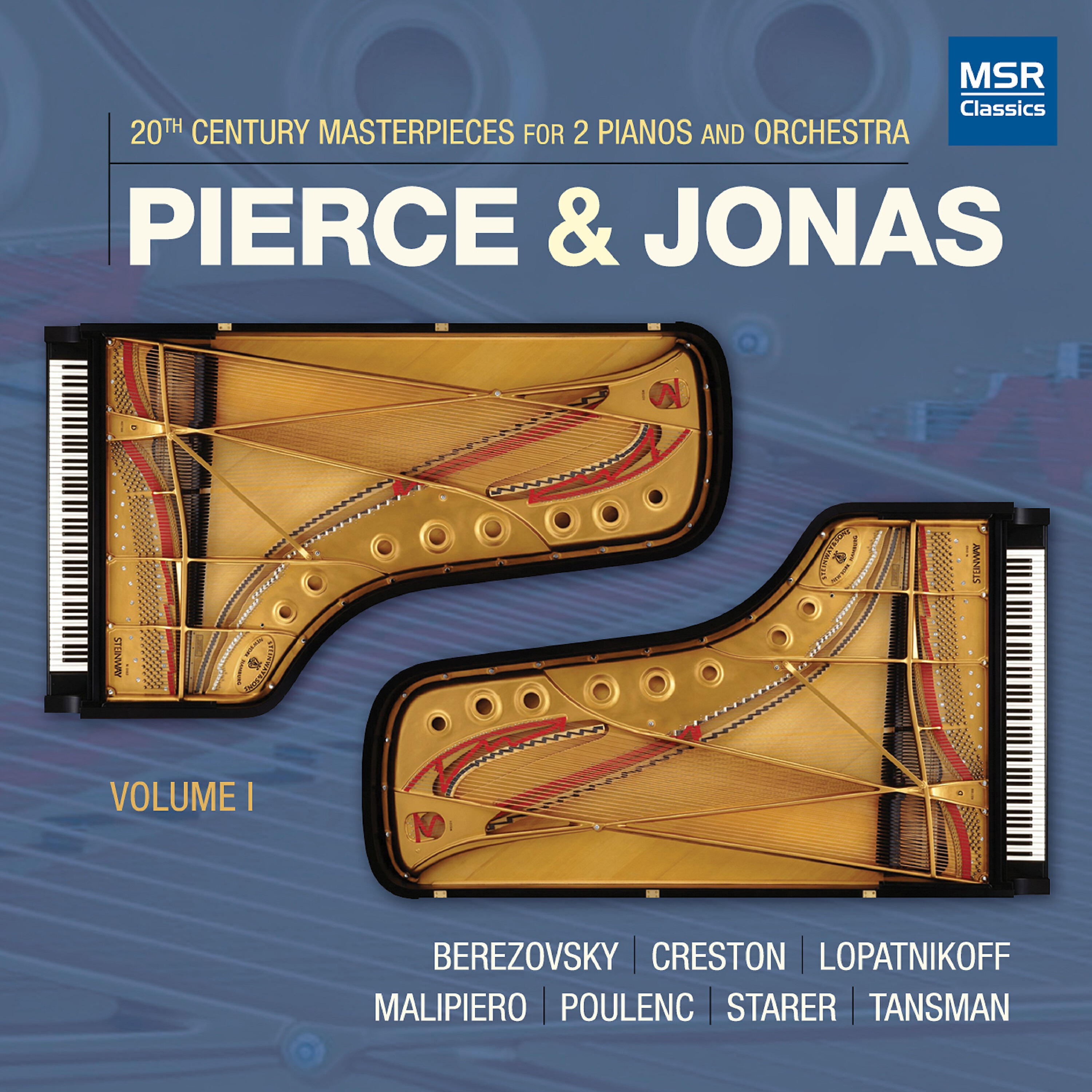 PIERCE - Suite for 2 Pianos and Orchestra: IX. Variation V - Variation Polonaise (Modere)