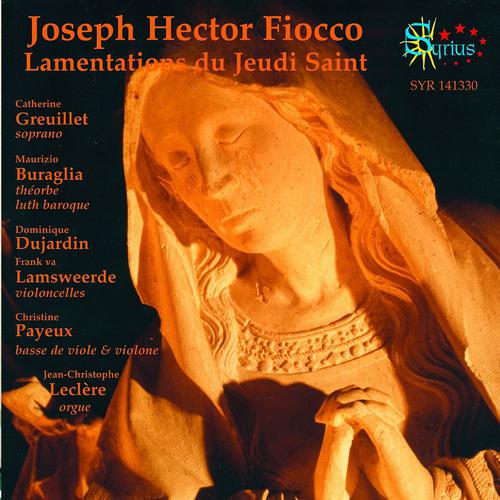 Постер альбома J.-H. Fiocco: Lamentations du Jeudi Saint