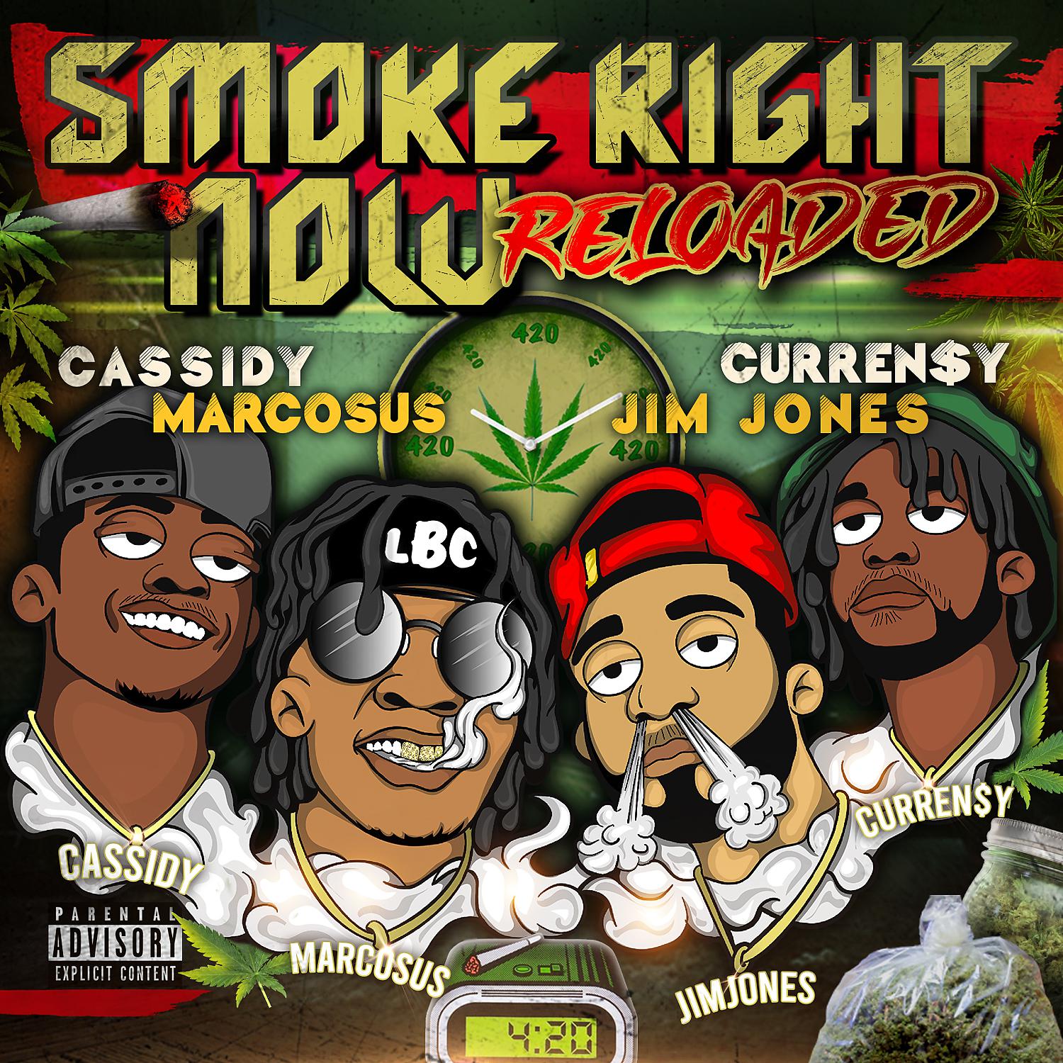 Постер альбома Smoke Right Now (Remix) [feat. Cassidy, Jim Jones & Curren$y]