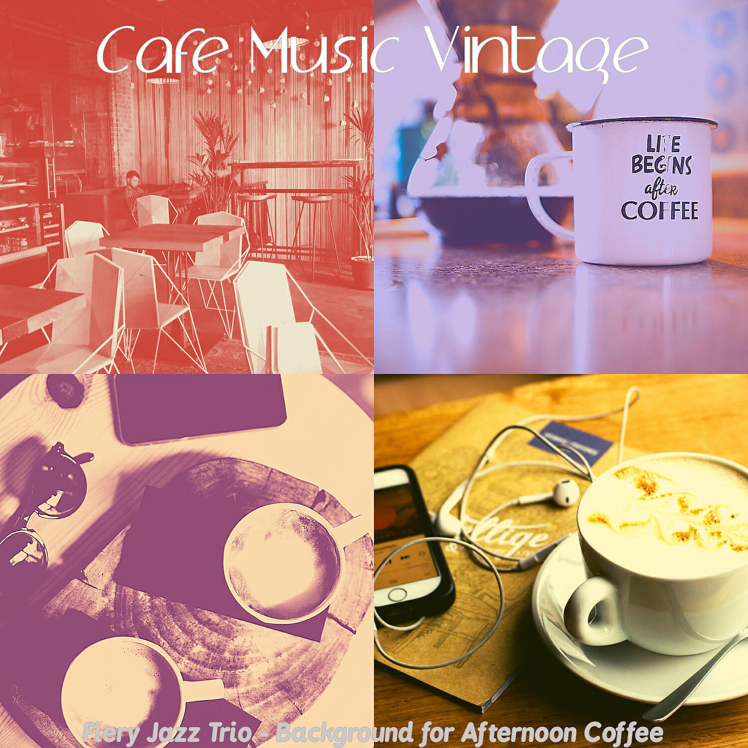 Cafe Music Vintage - Wicked Jazz Guitar Trio - Vibe for Cozy Cafes