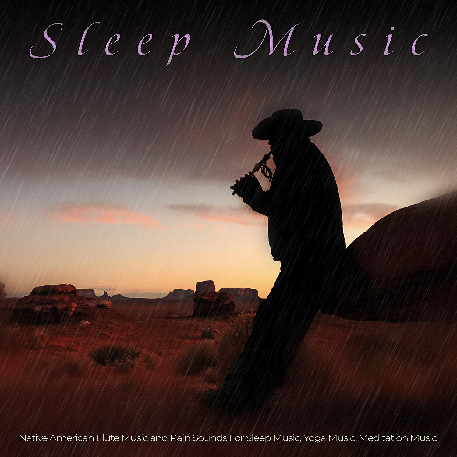 Native American Flute - Calm Rain and Native American Flute Music