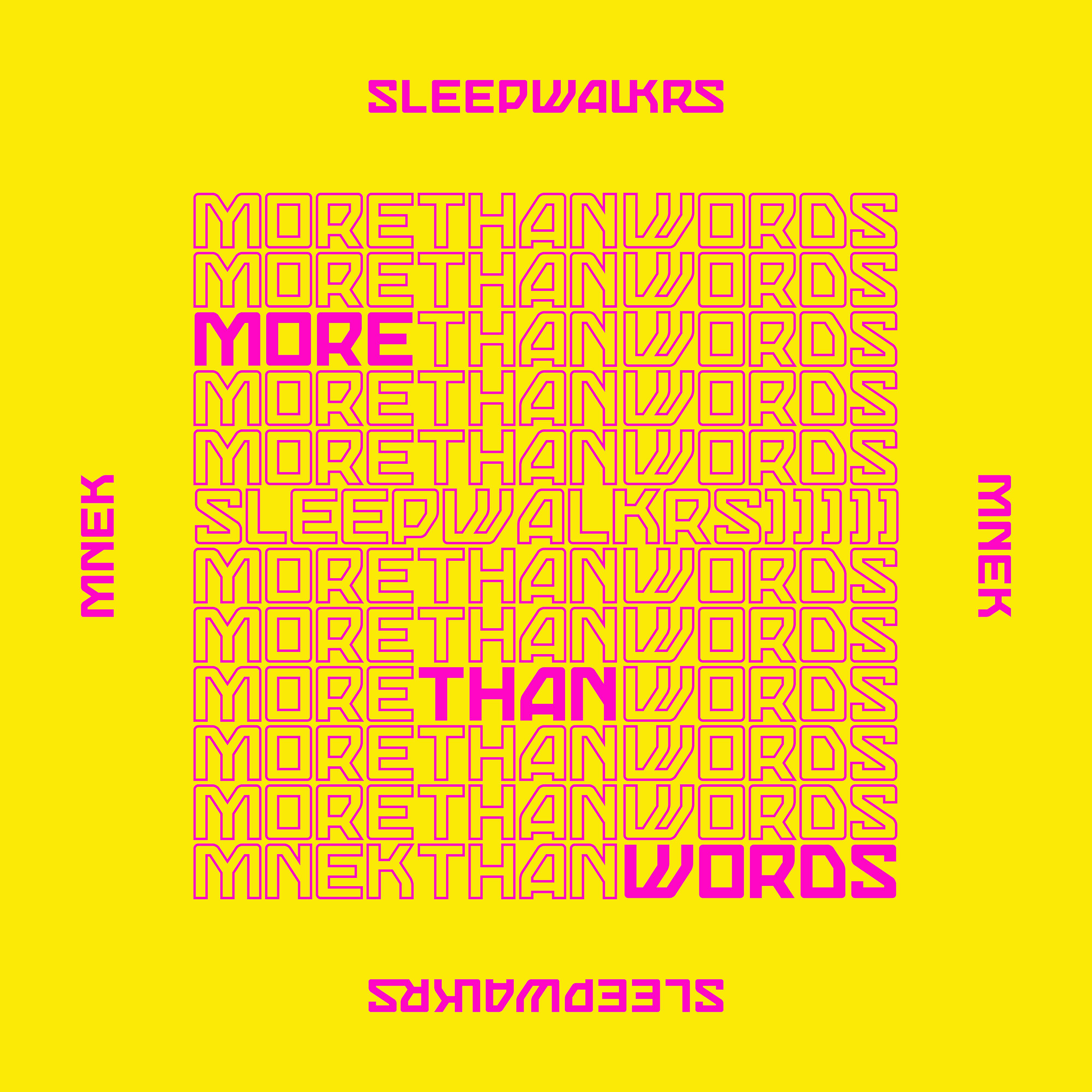 Постер альбома More Than Words (feat. MNEK)