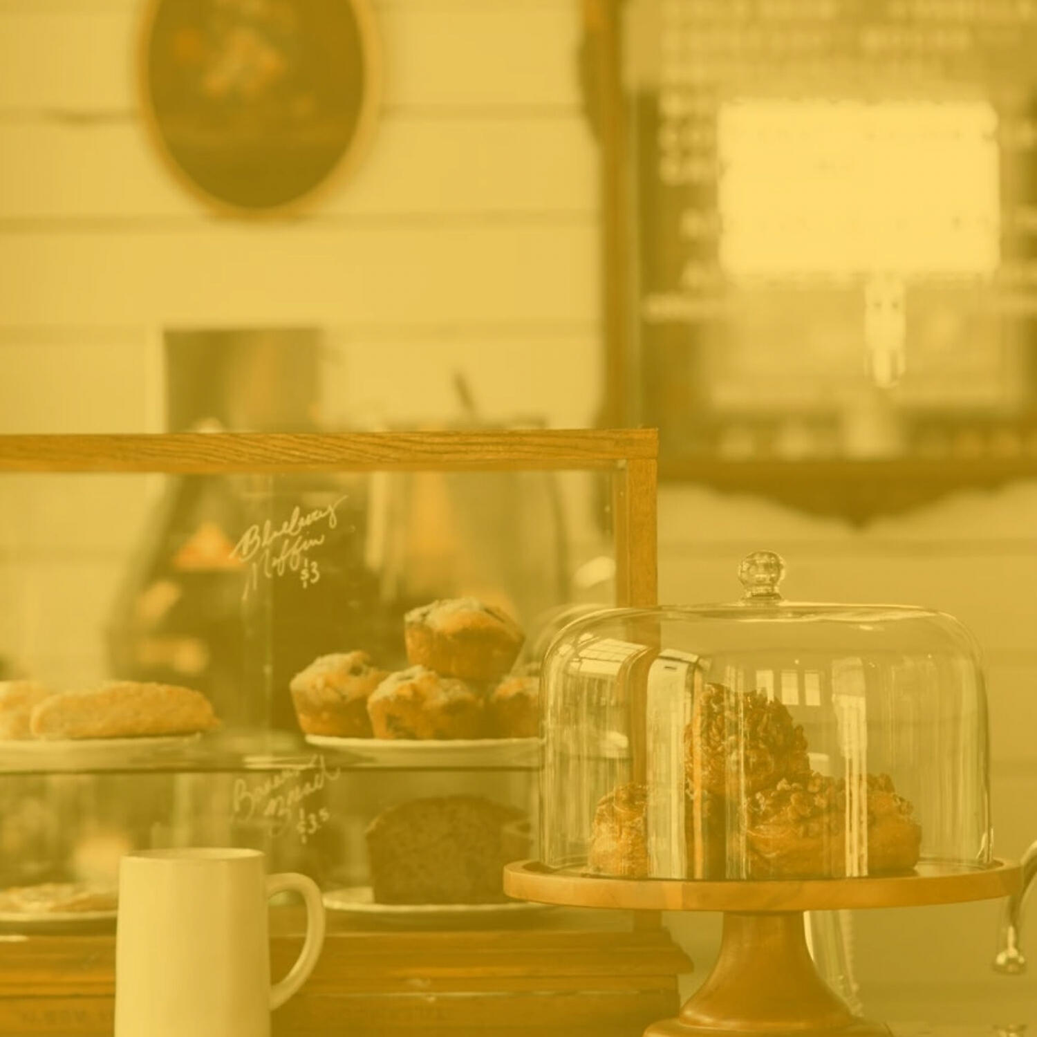 Classic Country Coffeehouse Retro - Urbane Ambience for Relaxing Cafes