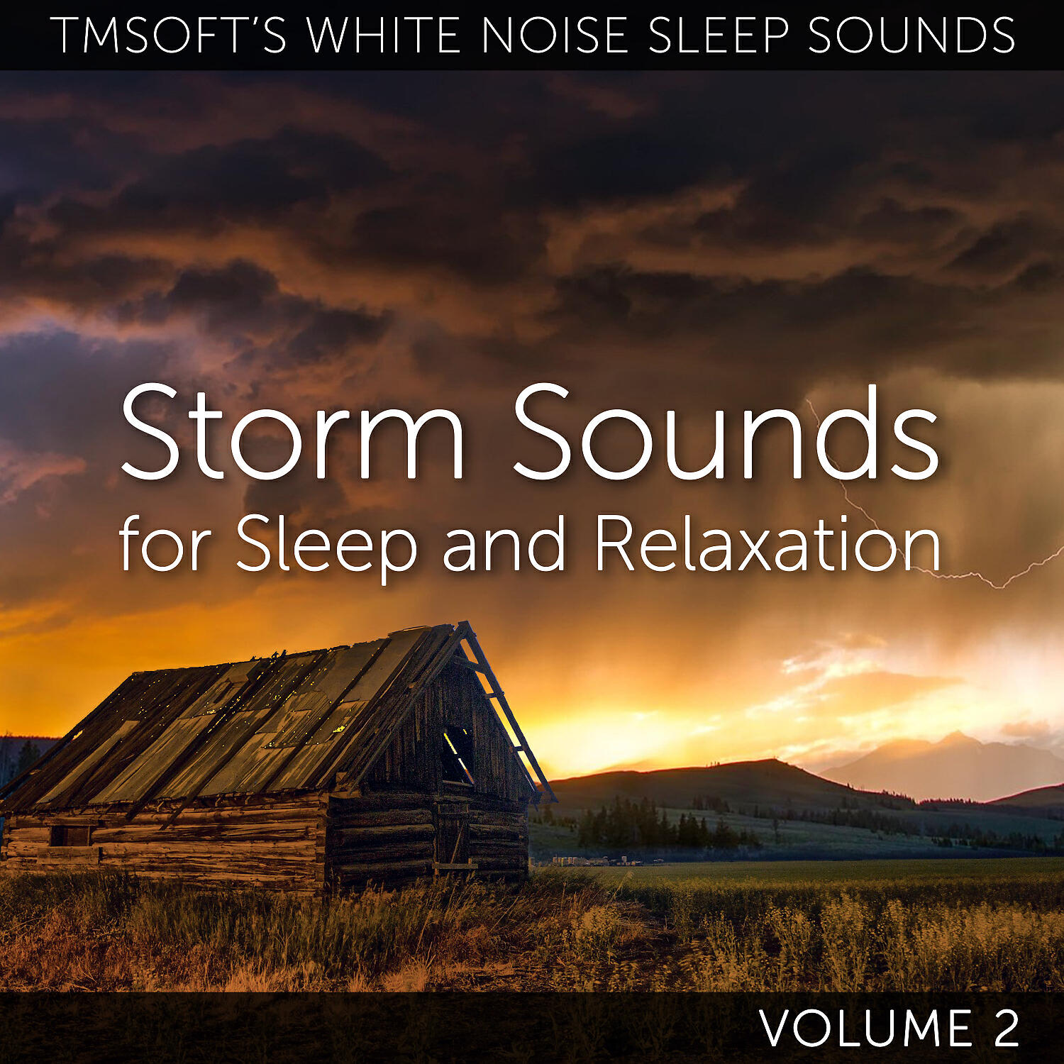 Tmsoft's White Noise Sleep Sounds - Thunder and Fall Rain on Pavement