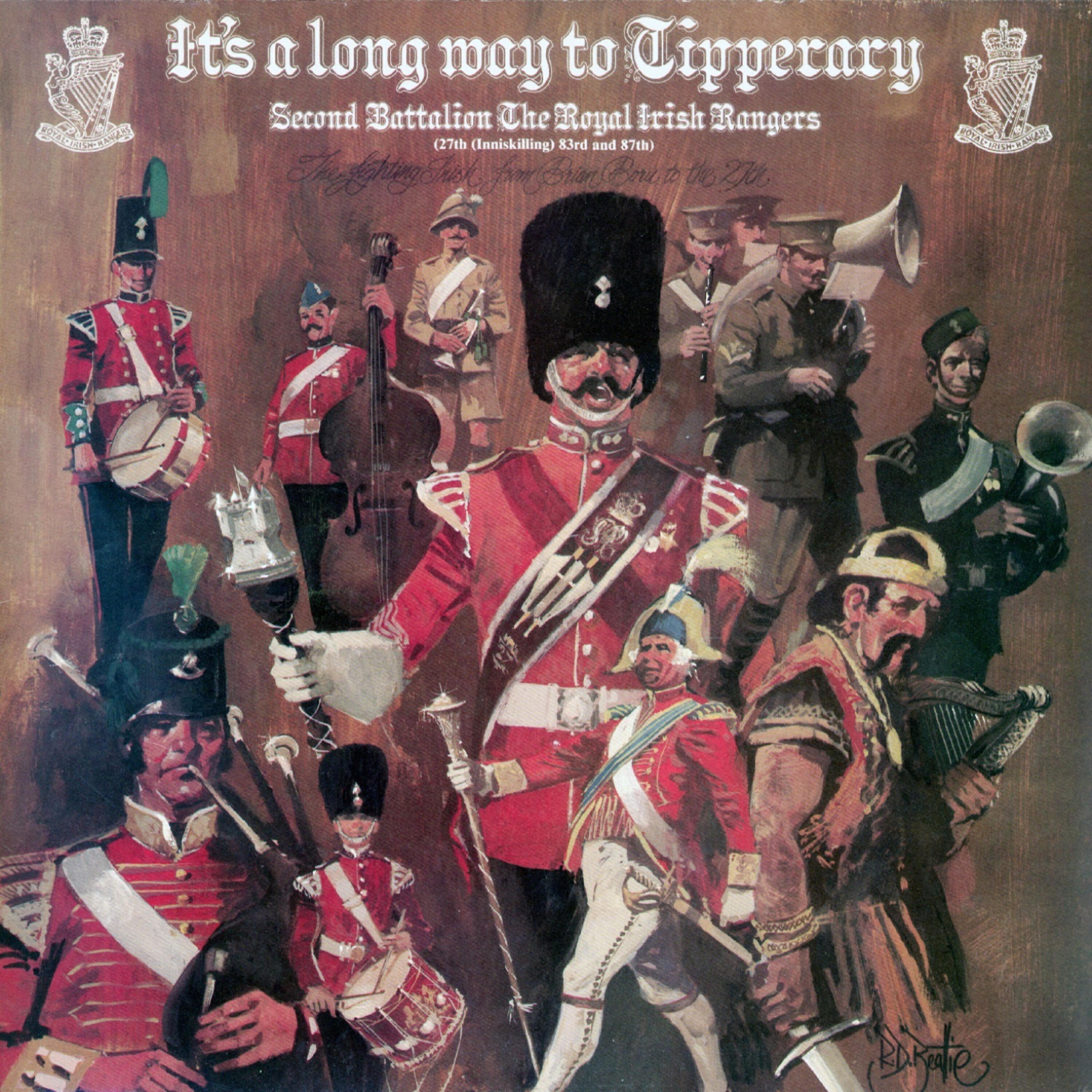 The Regimental Band, Bugles, Pipes & Drums - Endearing Young Charms