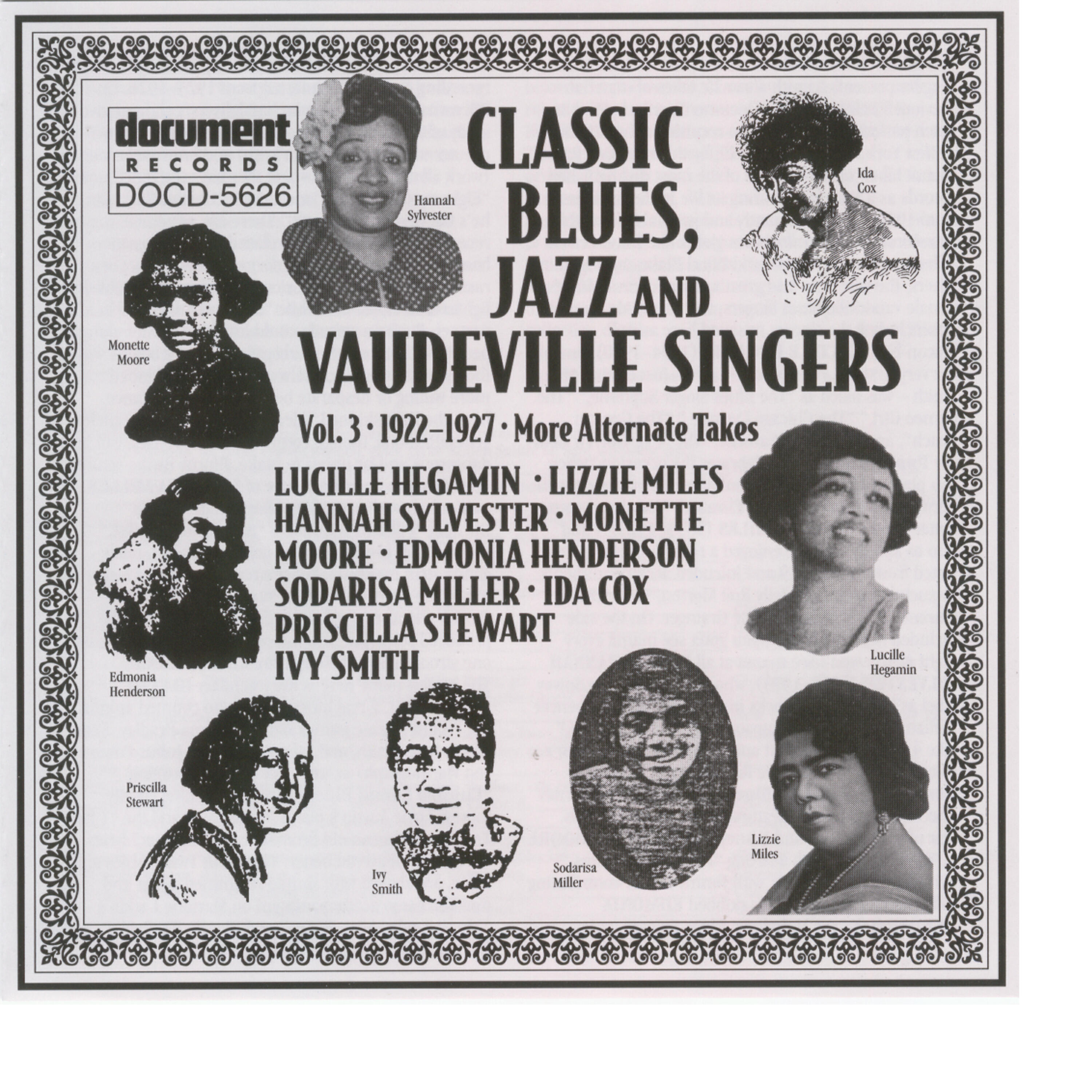 Ida Cox - Chicago Bound Blues (Famous Migration Blues) (Take 5)