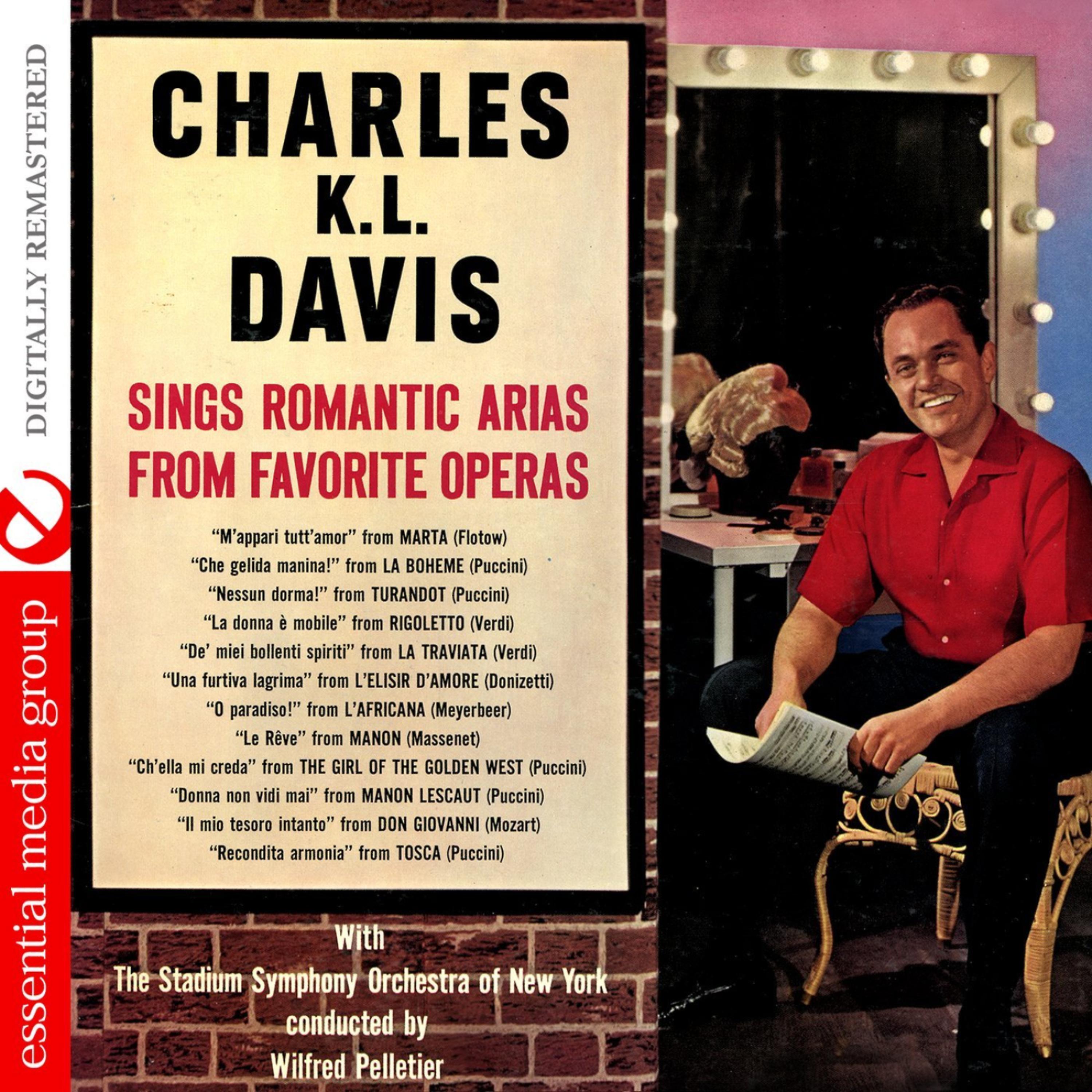 Постер альбома Sings Romantic Arias From Favorite Operas (Digitally Remastered)